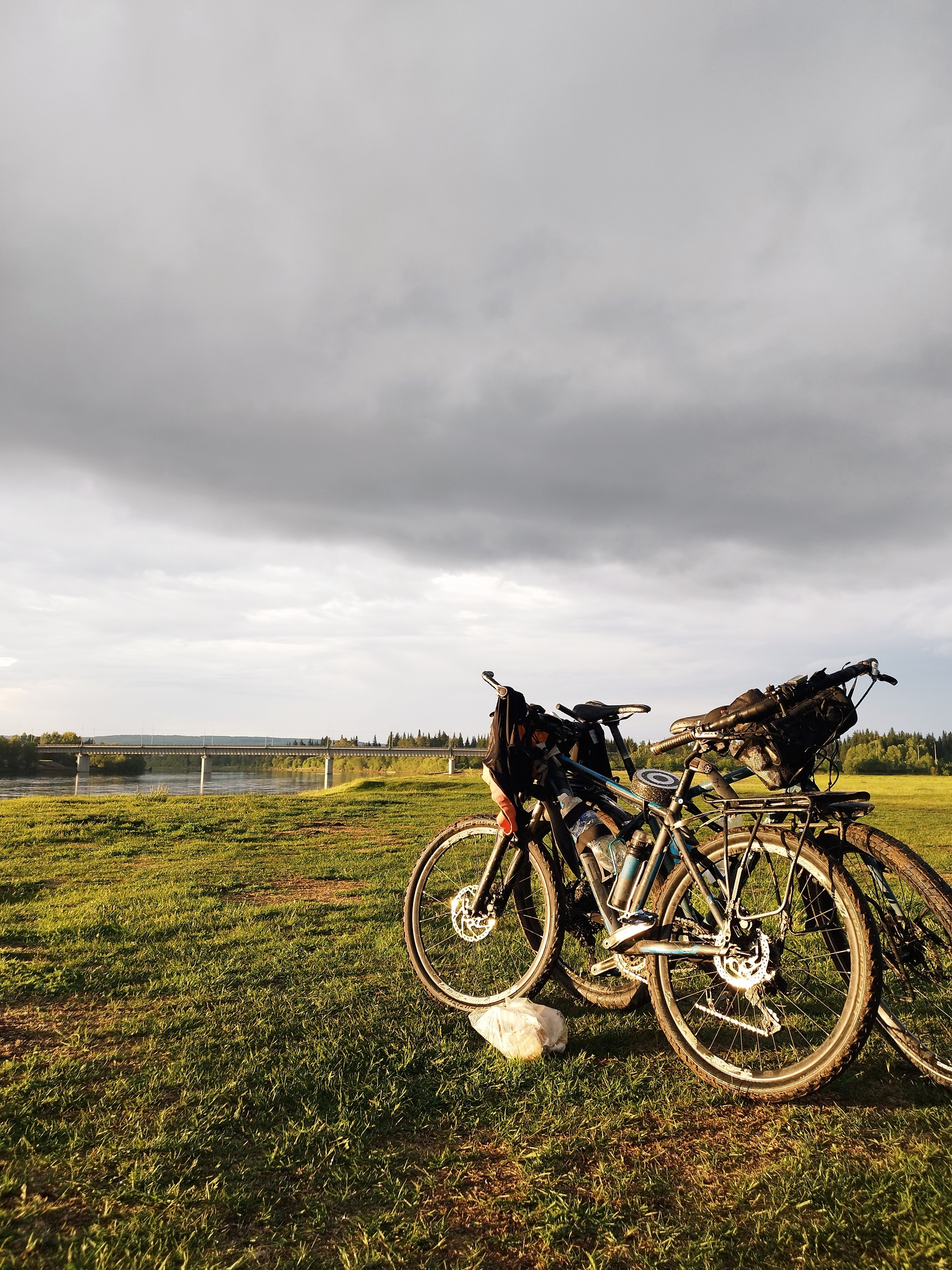 The sky over the Biryusa River - My, Turquoise, Cycling, Travel across Russia, Irkutsk region, Video, Soundless, Longpost