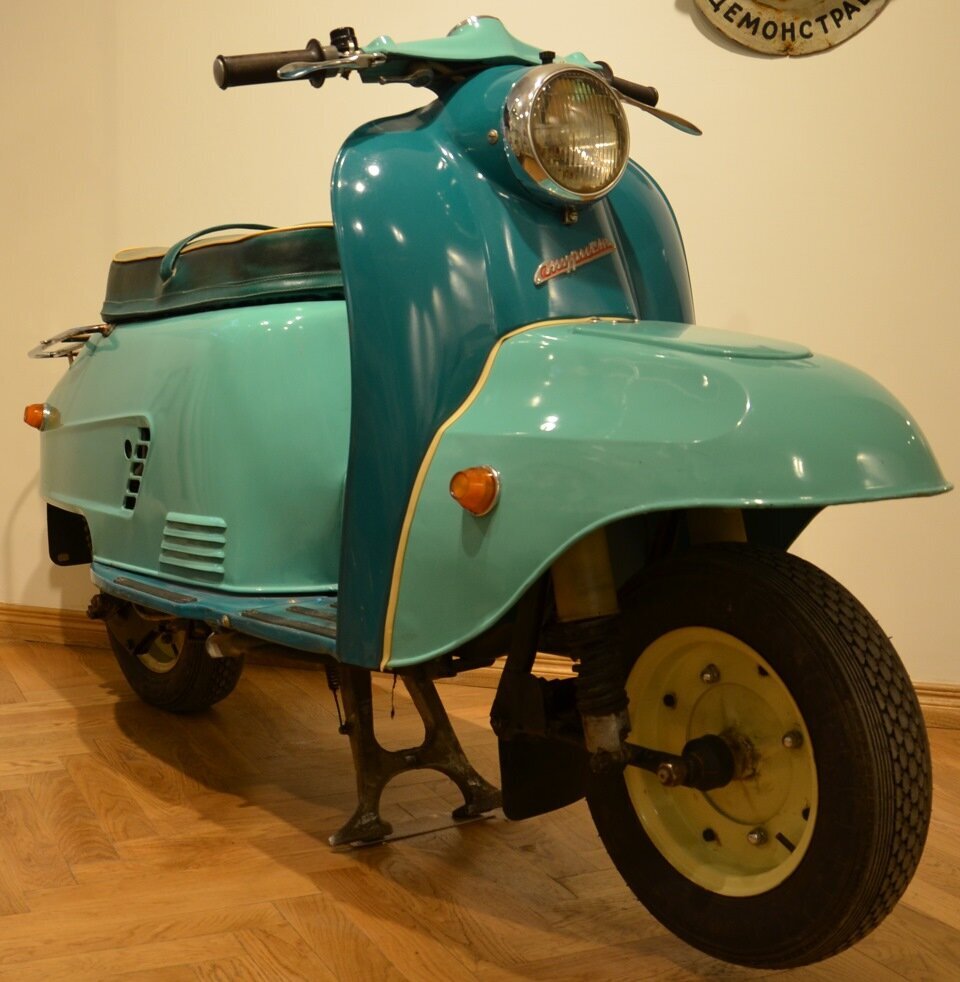 Motor scooter from the USSR - Tourist - Technics, the USSR, Made in USSR, Moto, Scooter, 60th, Informative, Retro, Want to know everything, Russia, Yandex Zen (link), Longpost, Video, Youtube