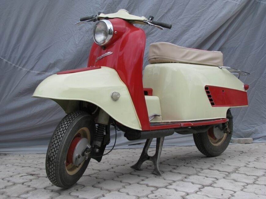 Motor scooter from the USSR - Tourist - Technics, the USSR, Made in USSR, Moto, Scooter, 60th, Informative, Retro, Want to know everything, Russia, Yandex Zen (link), Longpost, Video, Youtube