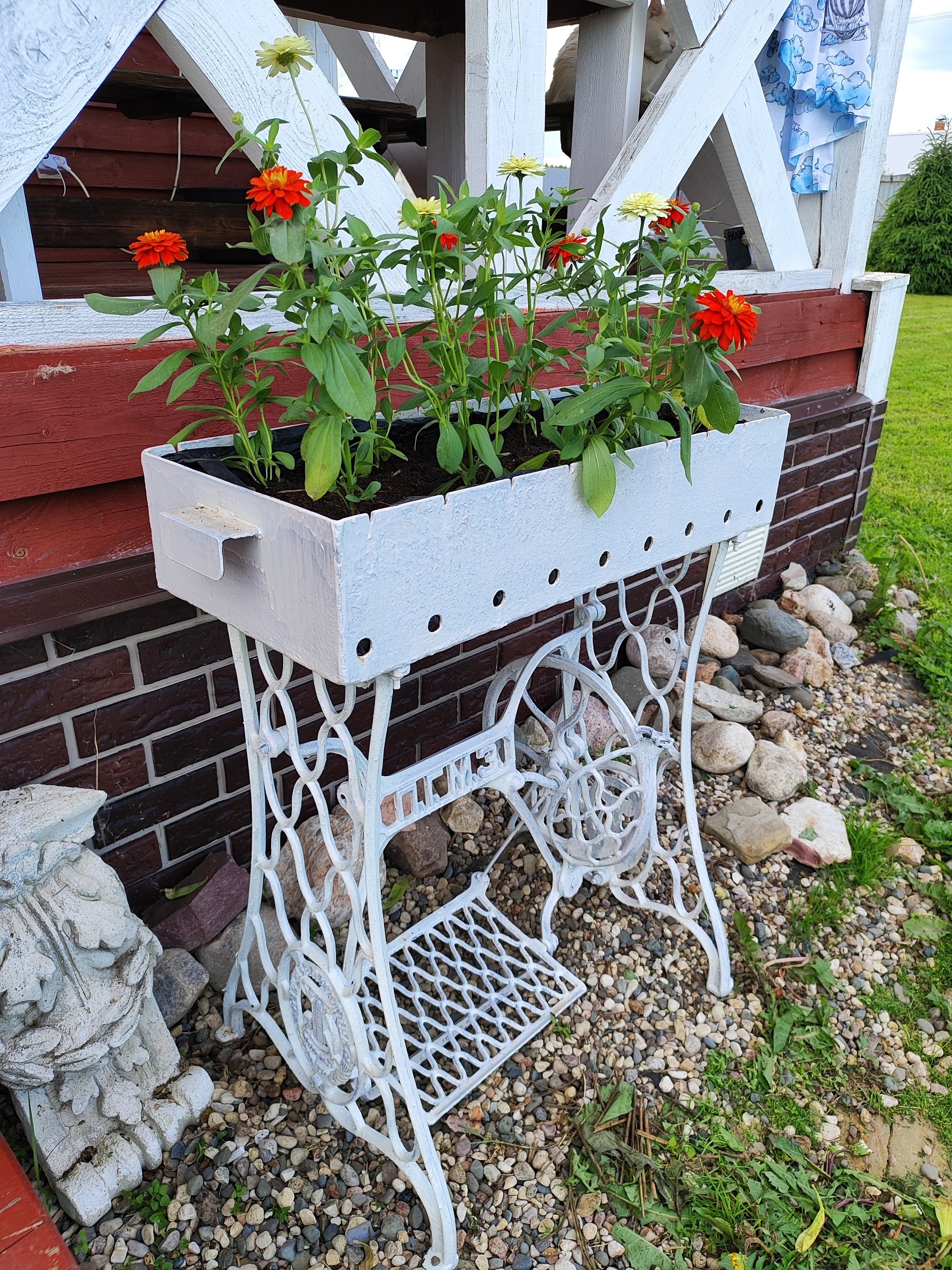 When you managed to work in three different specialties before retirement and were good everywhere - Brazier, Sewing machine, Flower garden, Dacha