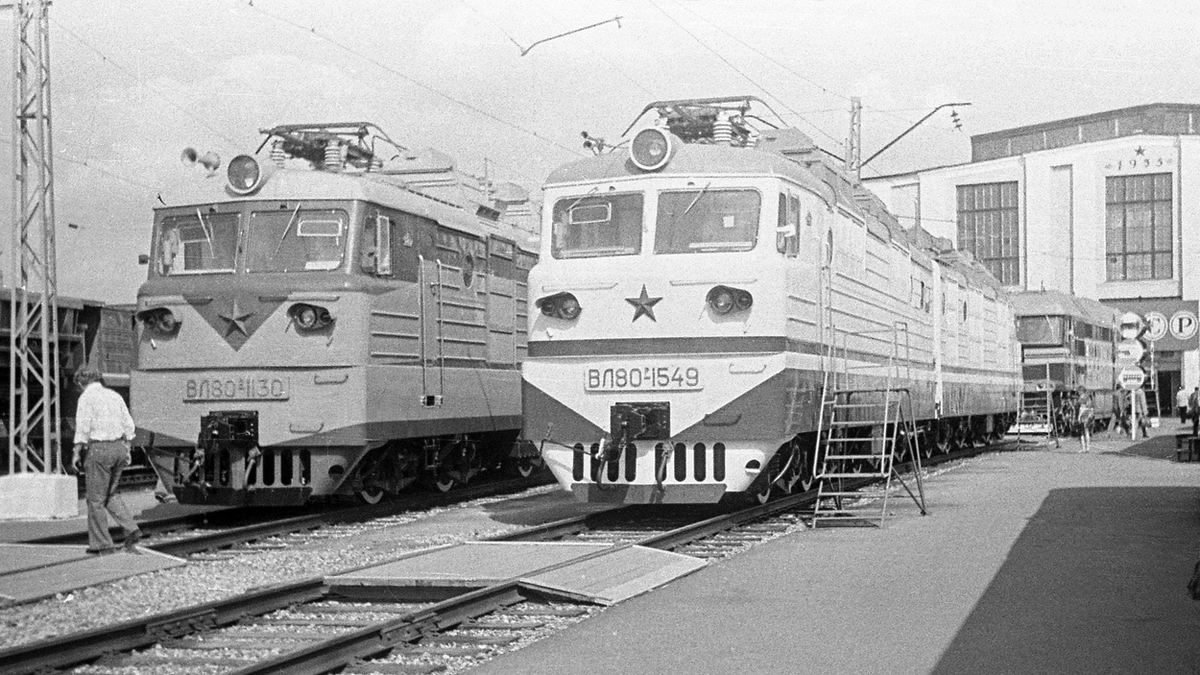 Railway retro - a selection of photographs from the post-war period of the USSR - Technics, Locomotive, Electric locomotive, the USSR, Made in USSR, Railway, Informative, Retro, Want to know everything, Yandex Zen (link), Longpost, The photo, A selection