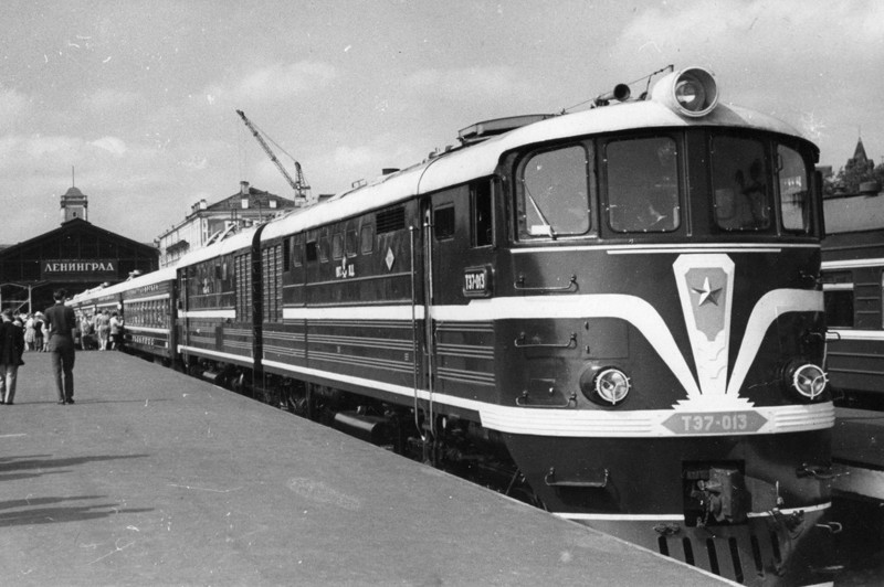 Railway retro - a selection of photographs from the post-war period of the USSR - Technics, Locomotive, Electric locomotive, the USSR, Made in USSR, Railway, Informative, Retro, Want to know everything, Yandex Zen (link), Longpost, The photo, A selection