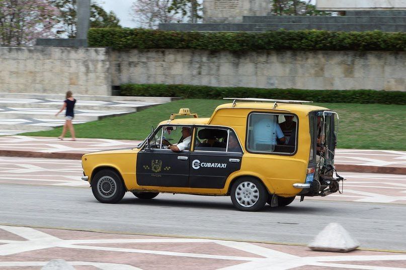 Cuban taxi based on VAZ-21013, 2020 - Auto, Telegram (link), Cuba, AvtoVAZ, Vaz-2101