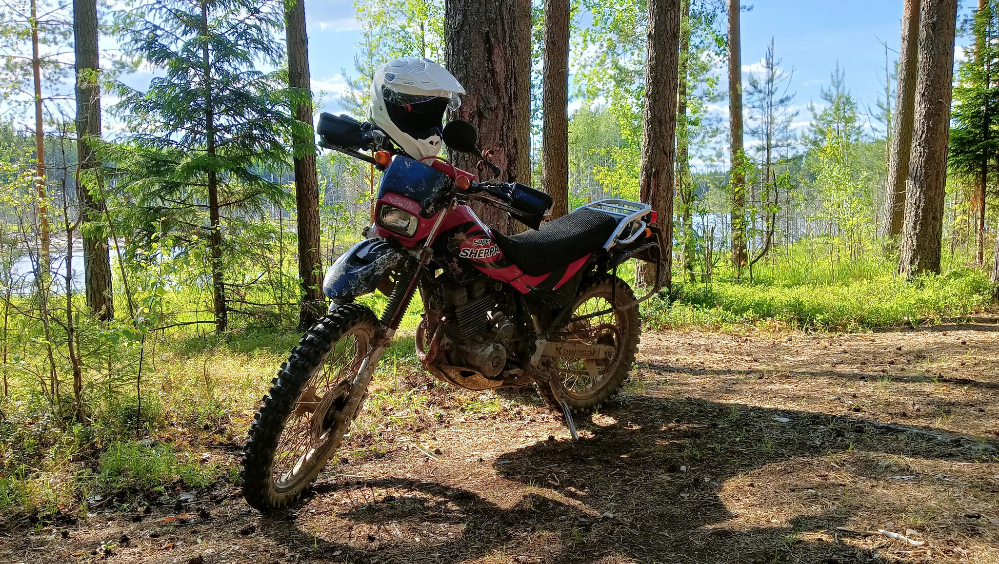 Reply to the post “Photos of a motorcycle. Just - My, Moto, Enduro, Reply to post, Longpost, Off road