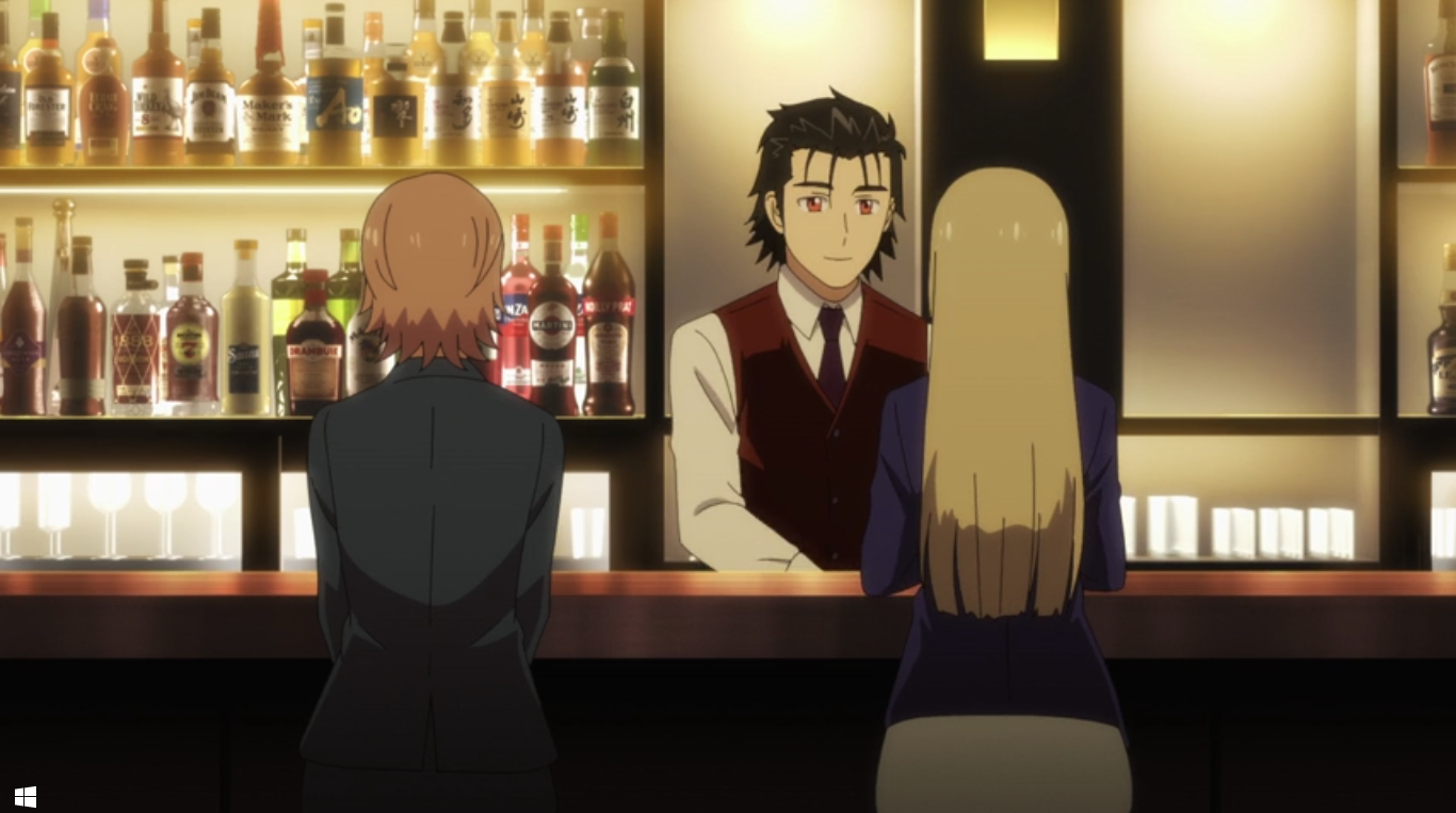 Are you here to drink or talk? or a review of the anime series Bartender: Glass of God - My, Anime, Overview, Bartender, Bartender, New items, Cocktail, Video, Youtube, Longpost