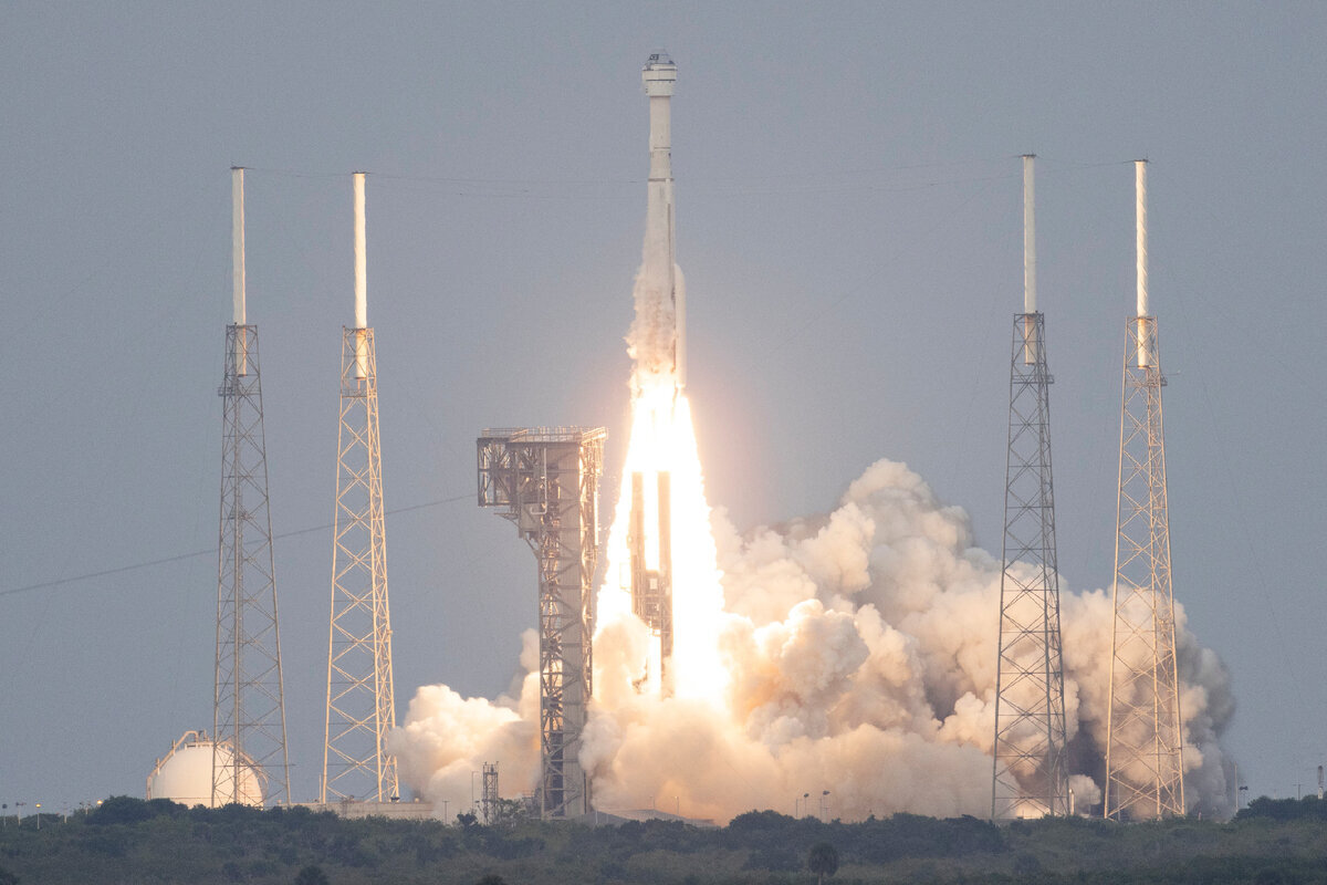 The Starliner spacecraft was launched into space and successfully docked with the ISS - My, Cosmonautics, NASA, Space, Technologies, Satellites, Starline, Spaceship, Inventions, ISS, Boeing, Longpost