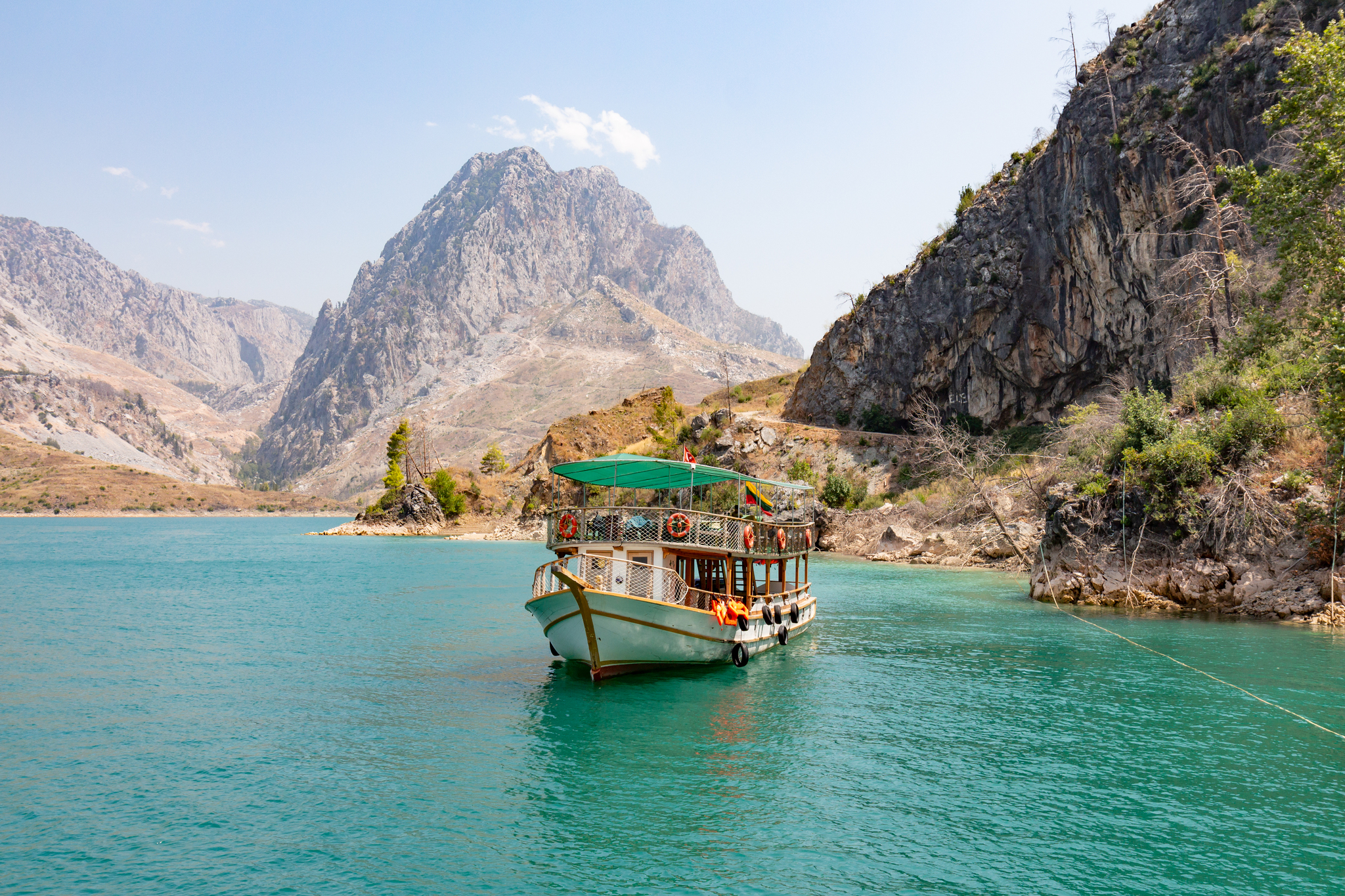 Turkey. Green Canyon - My, Turkey, Landscape, Emerald, Water, Longpost