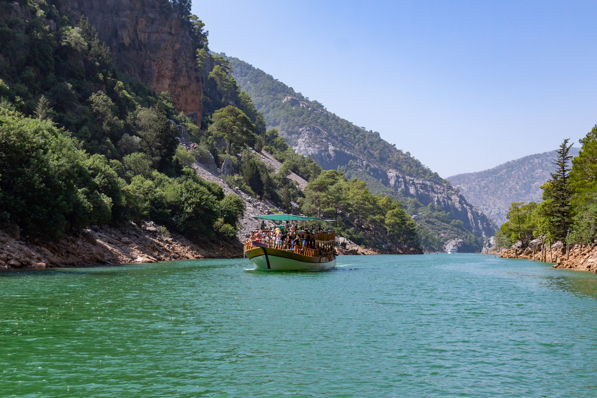 Turkey. Green Canyon - My, Turkey, Landscape, Emerald, Water, Longpost