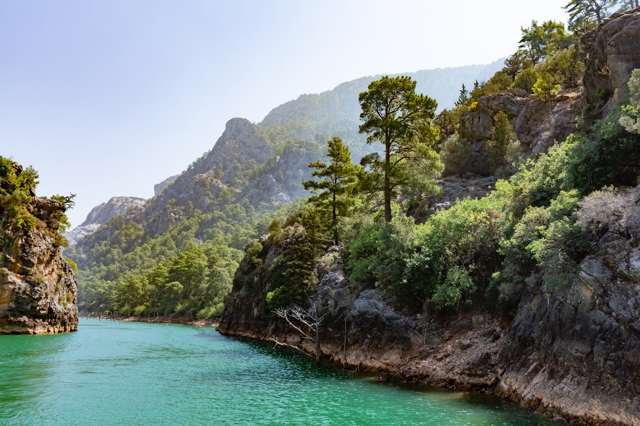 Turkey. Green Canyon - My, Turkey, Landscape, Emerald, Water, Longpost