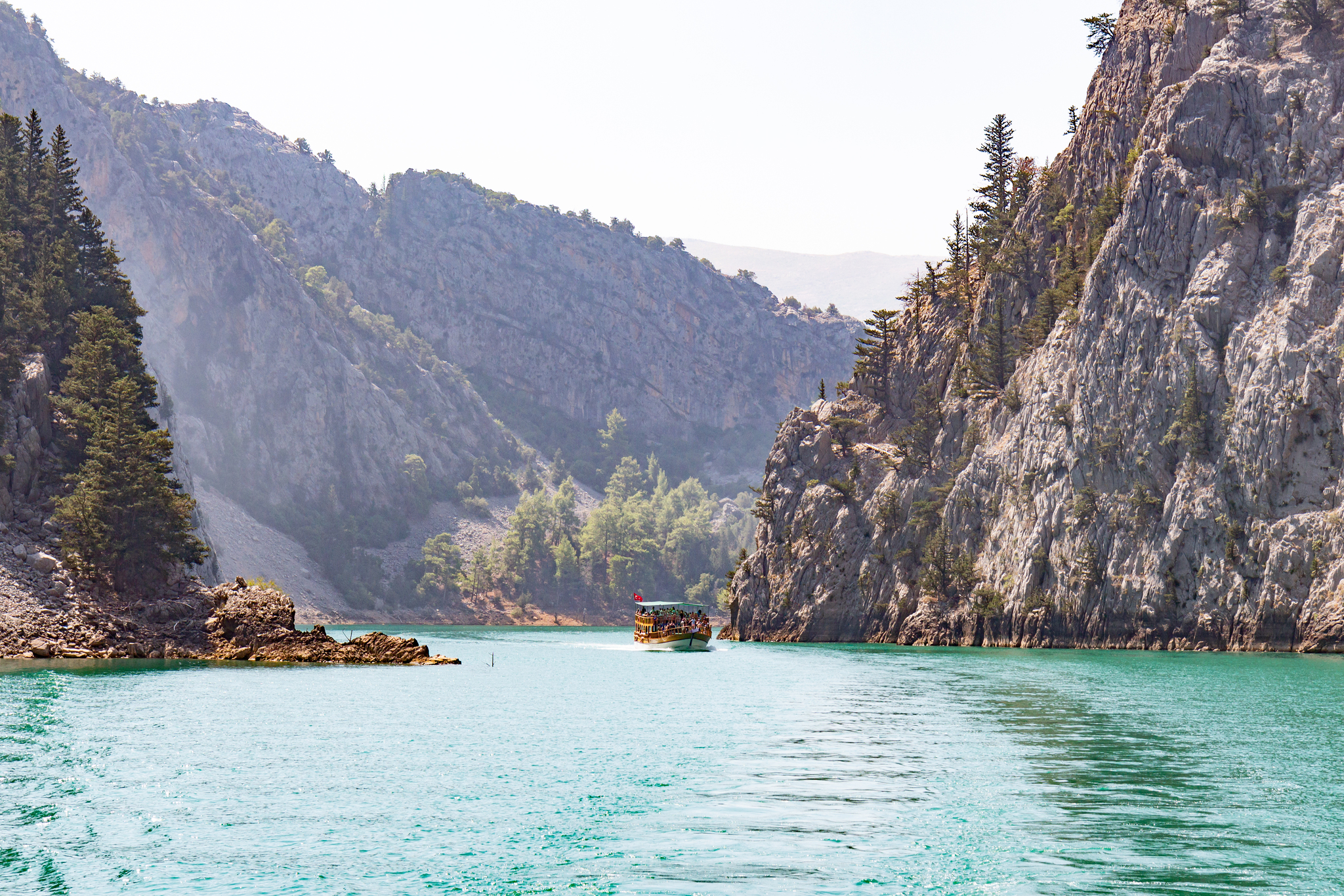 Turkey. Green Canyon - My, Turkey, Landscape, Emerald, Water, Longpost