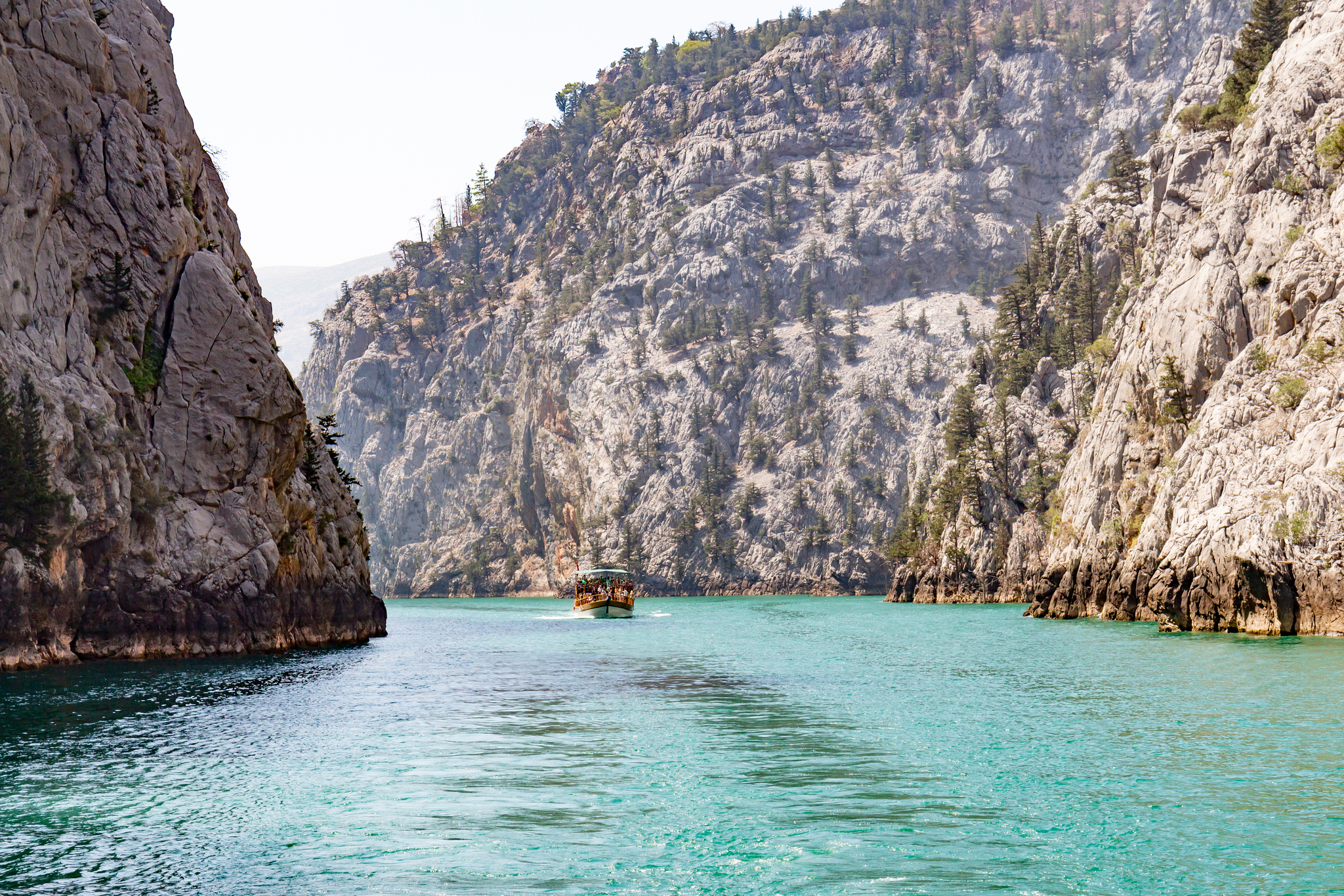 Turkey. Green Canyon - My, Turkey, Landscape, Emerald, Water, Longpost