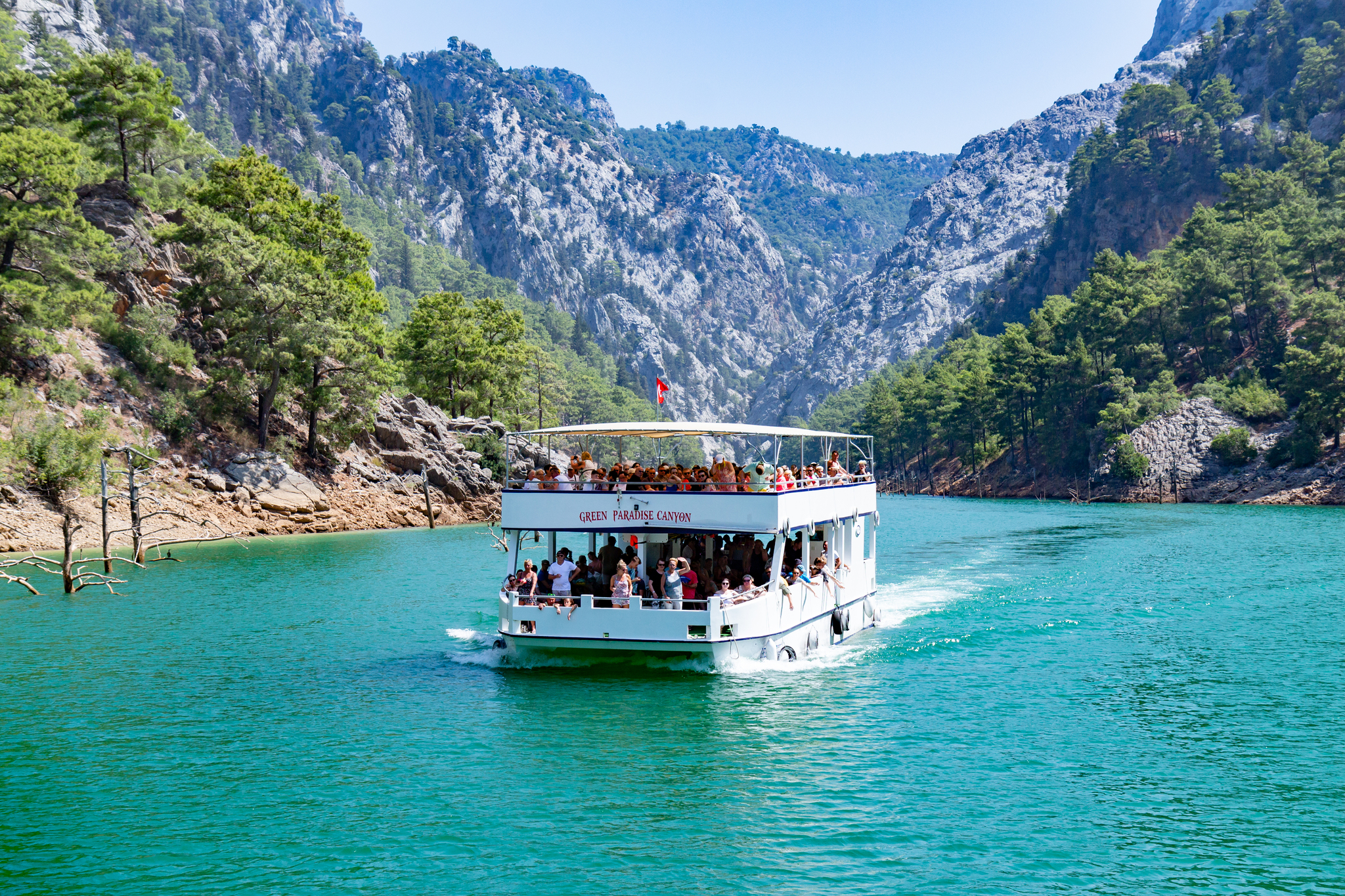 Turkey. Green Canyon - My, Turkey, Landscape, Emerald, Water, Longpost