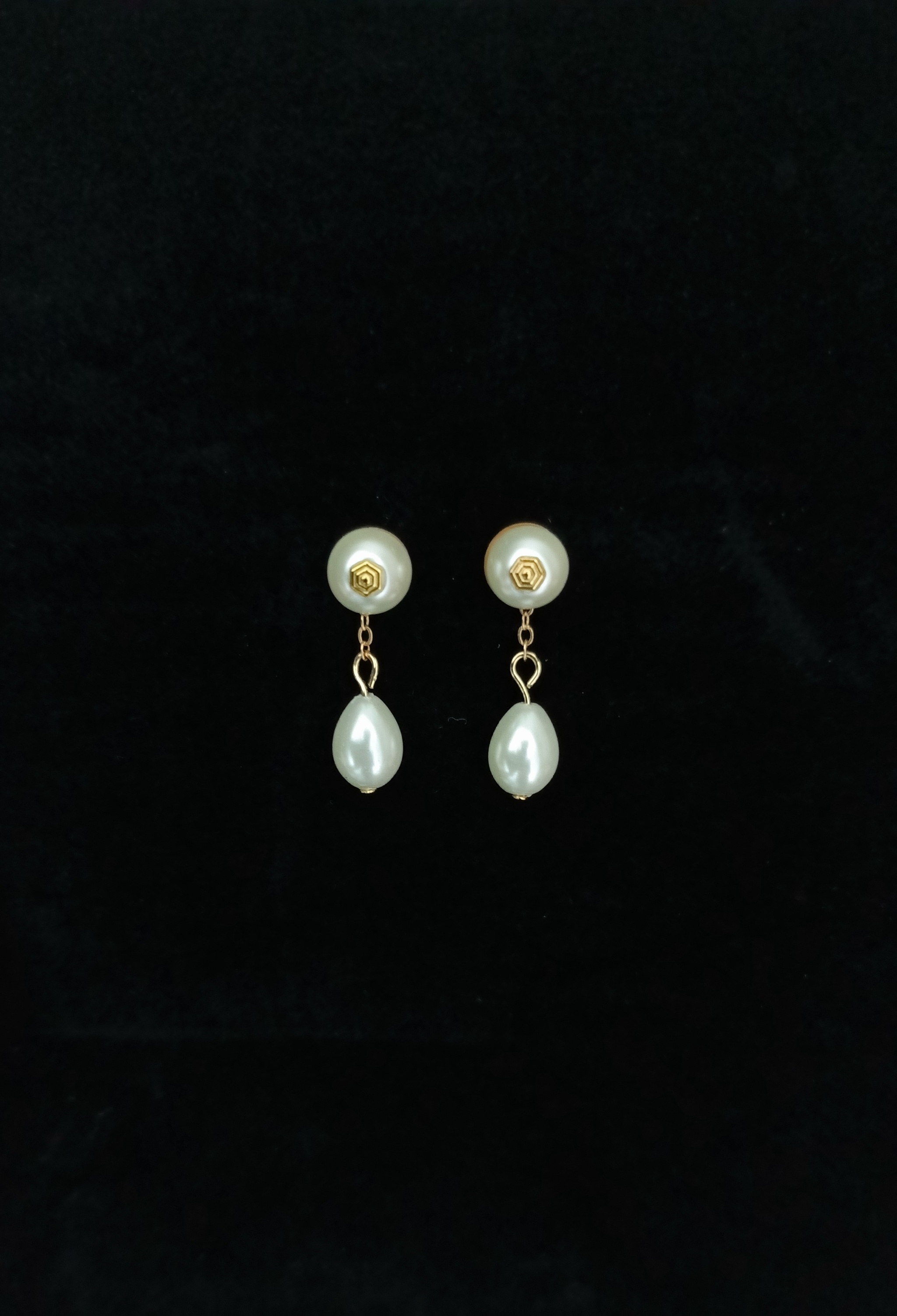 Transformable earrings Antique - My, Earrings, Decoration, Handmade, With your own hands, Pearl, Glass, Bijouterie, Creation, Needlework without process, Longpost