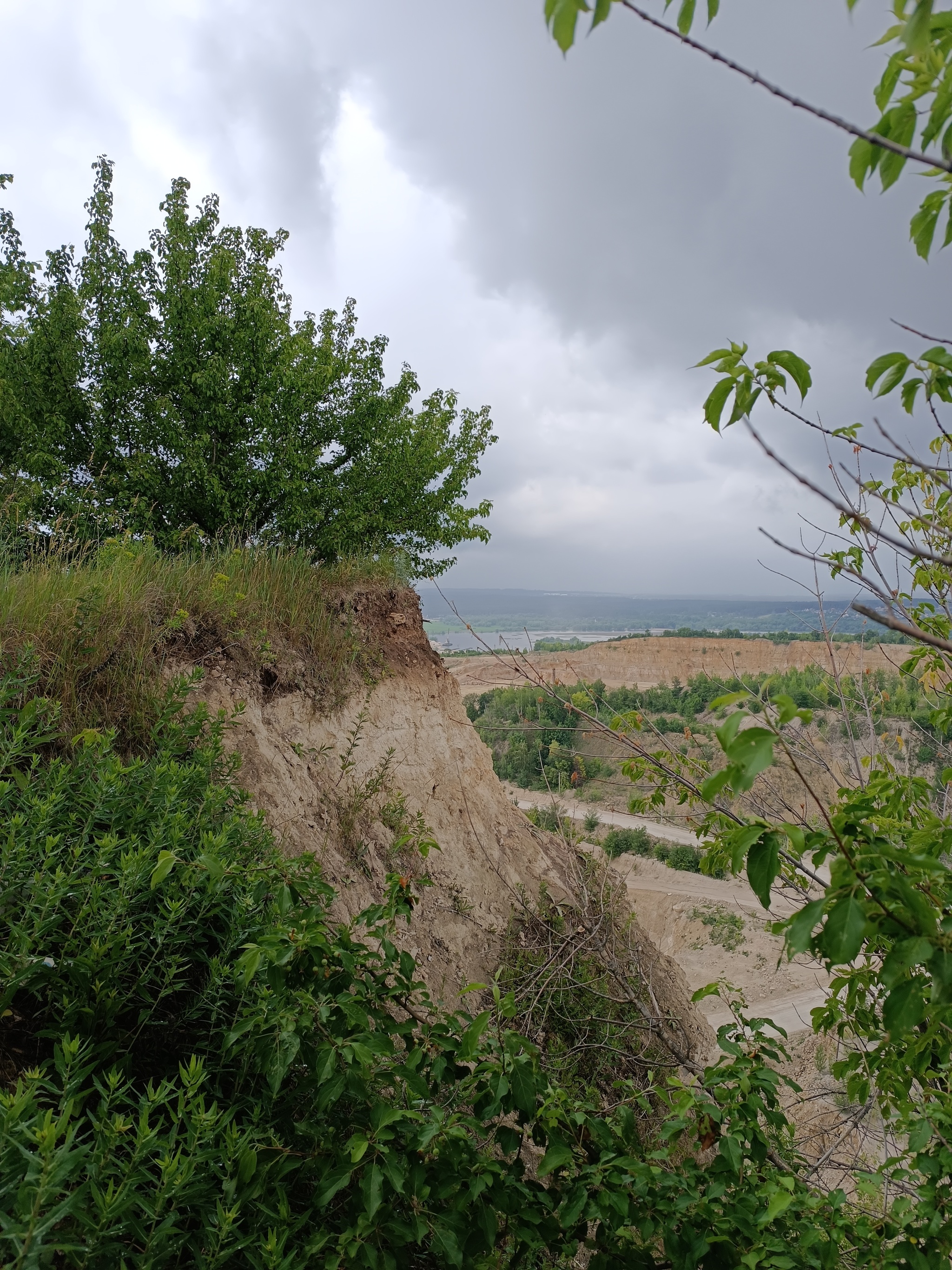 Bike ride to Soksky quarry - My, Bike ride, A bike, Samara, Vertical video, Video, Longpost