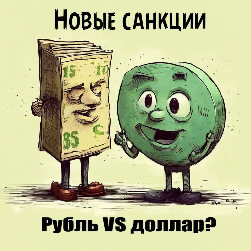 Новые санкции. Рубль vs Доллар. Что ждать? | Пикабу