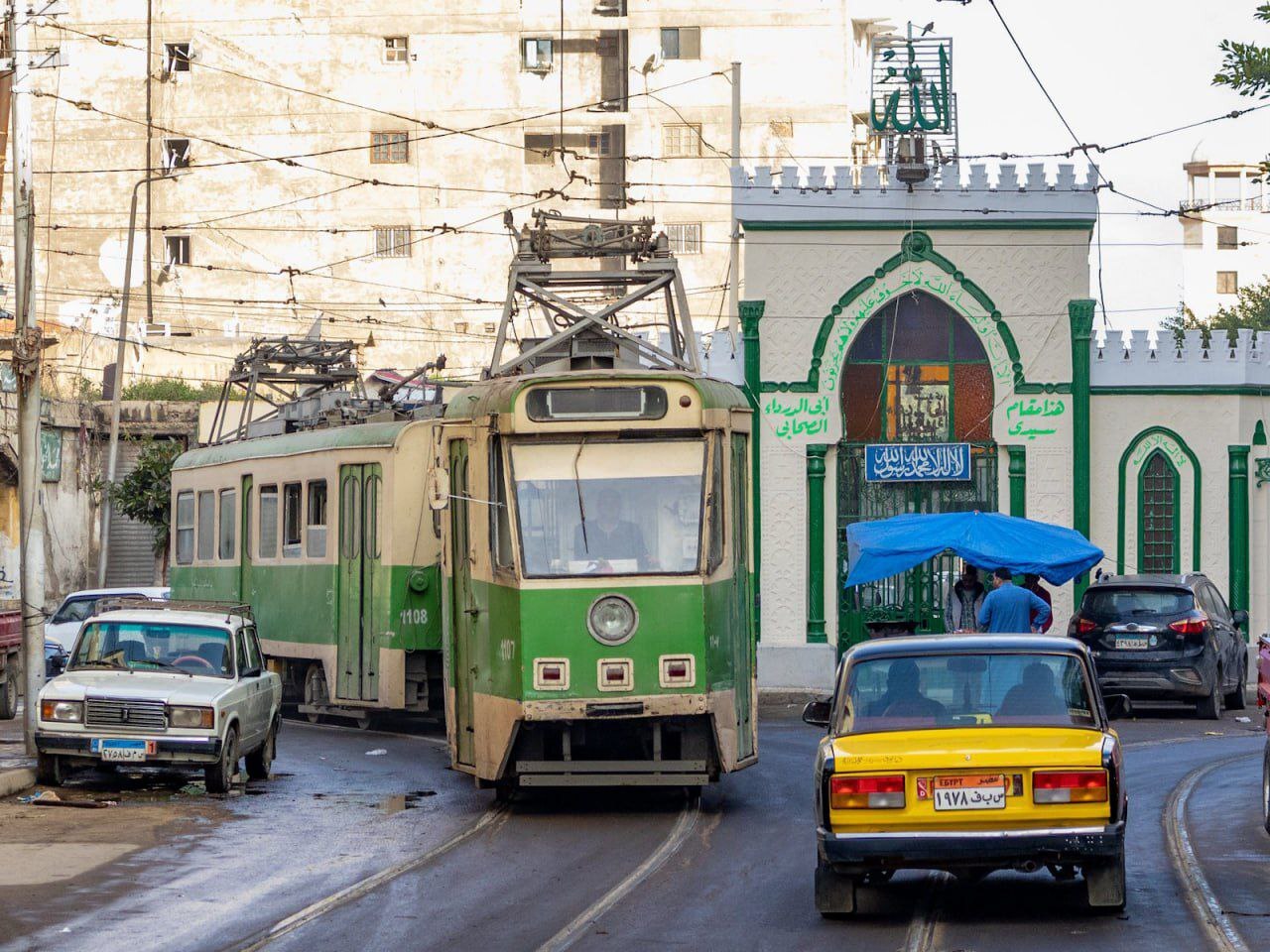 Taxi drivers in the city of Alexandria in Egypt still carry passengers in old Zhiguli cars - all photos were taken in 2024 - Auto, Telegram (link), AvtoVAZ, Egypt, Taxi, Longpost, The photo