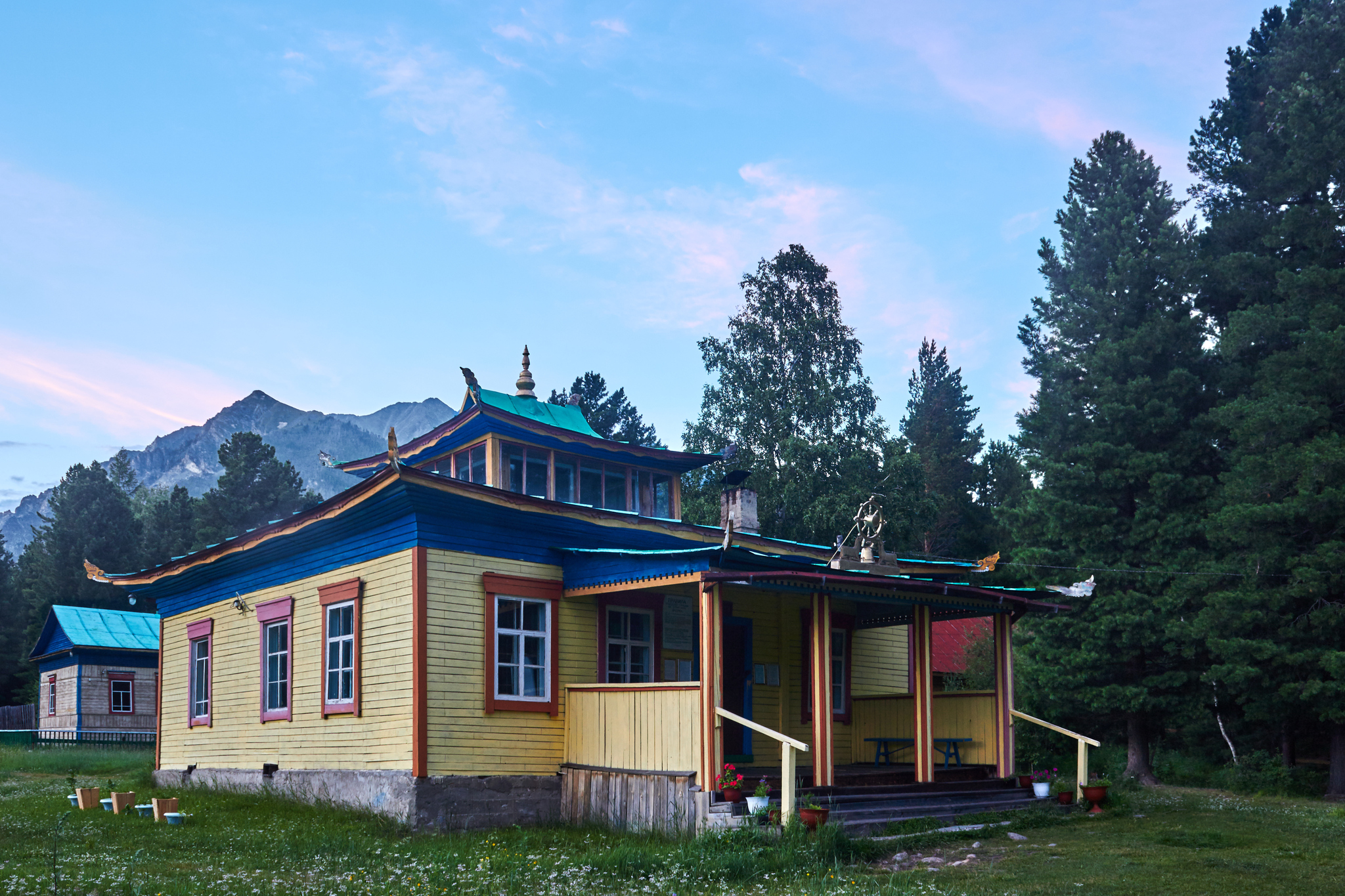 Khoymorsky datsan Bodhidharma in Arshan - Buryatia, Arshan, Datsan, The photo, Longpost