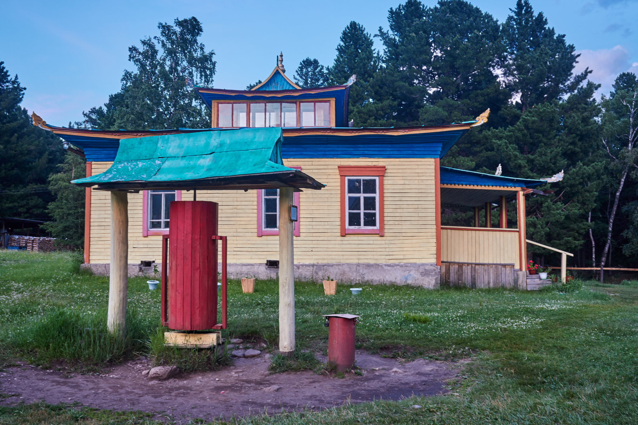 Khoymorsky datsan Bodhidharma in Arshan - Buryatia, Arshan, Datsan, The photo, Longpost