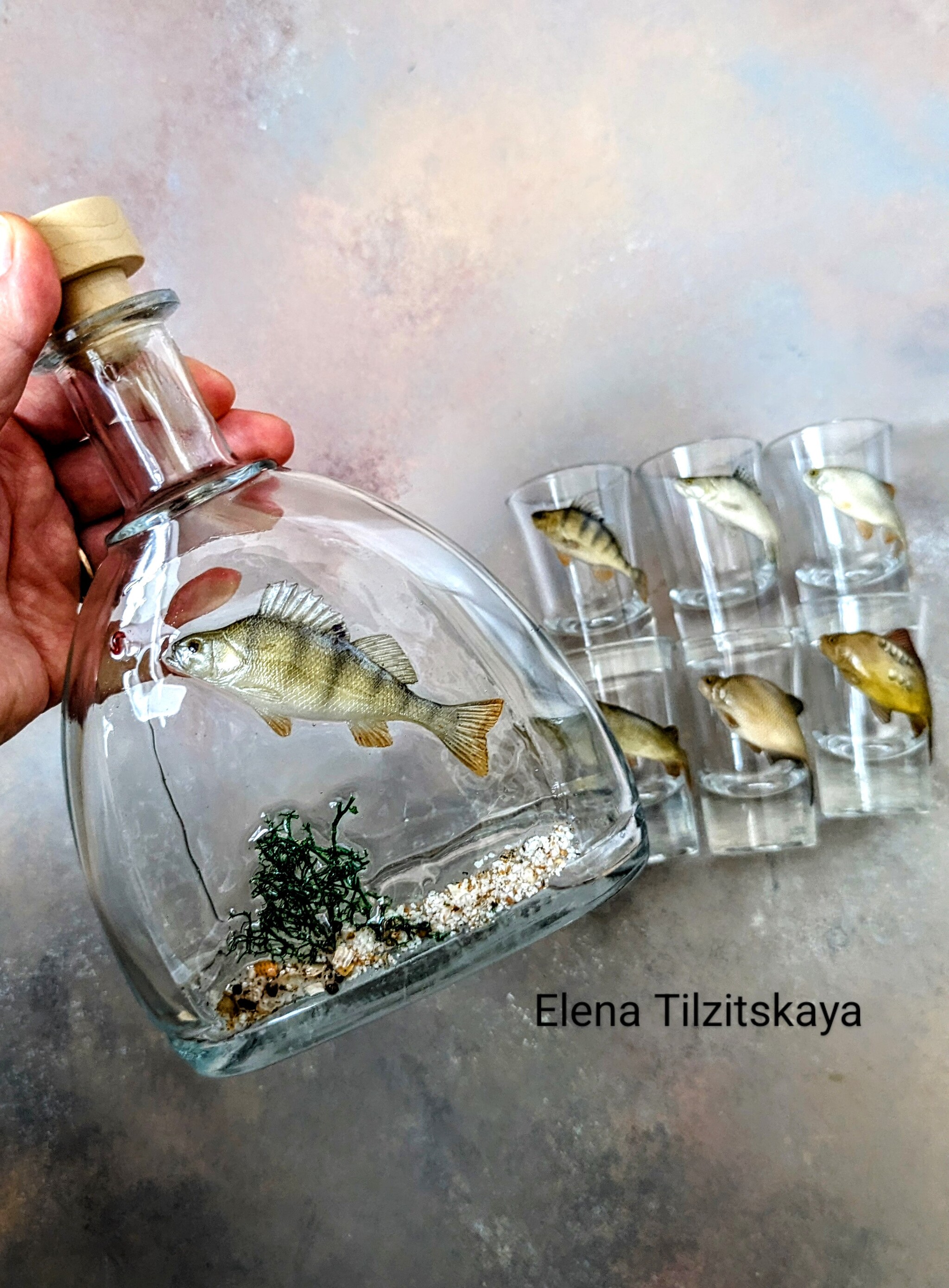 Fish - My, With your own hands, A fish, Polymer clay, Creation, Needlework without process, Video, Vertical video, Longpost