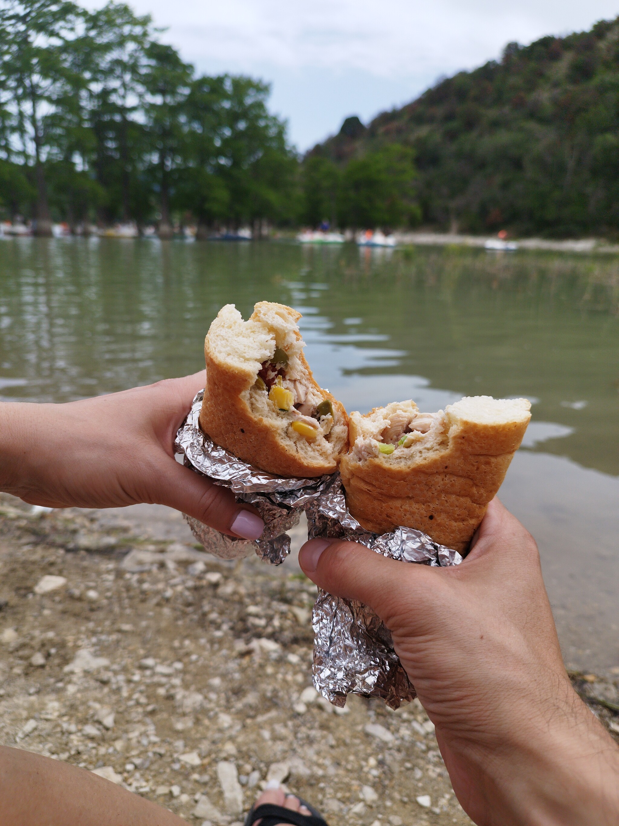 Mouse sandwiches and cypress lake in Sukko - My, Sukko, Cypress Lake, Anapa, Food, Recipe, Saving, Longpost