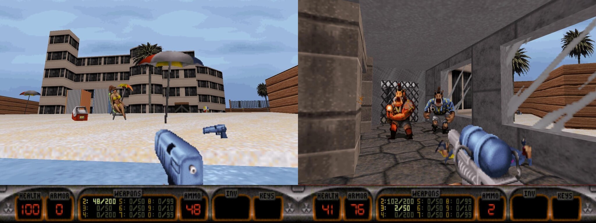 Duke Nukem 3D – the hero of our youth - My, Computer games, Retro, Retro Games, Duke nukem, Duke Nukem 3D, GIF, Video, Youtube, Longpost