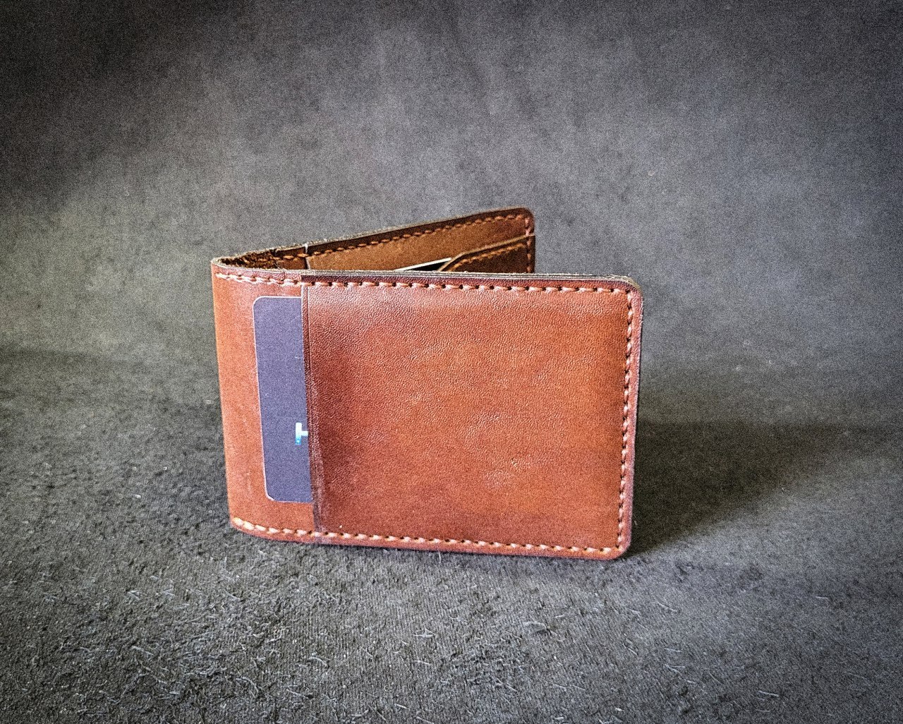 Wallet cardholder making a copy - My, Natural leather, Leather, Accessories, Wallet, Handmade, Longpost, Needlework without process