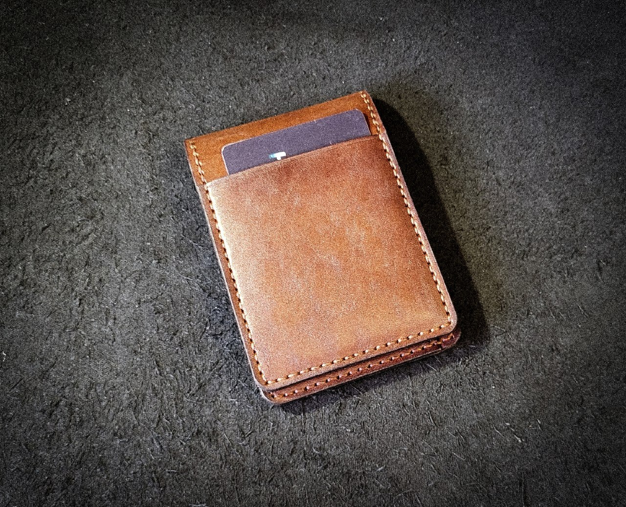 Wallet cardholder making a copy - My, Natural leather, Leather, Accessories, Wallet, Handmade, Longpost, Needlework without process