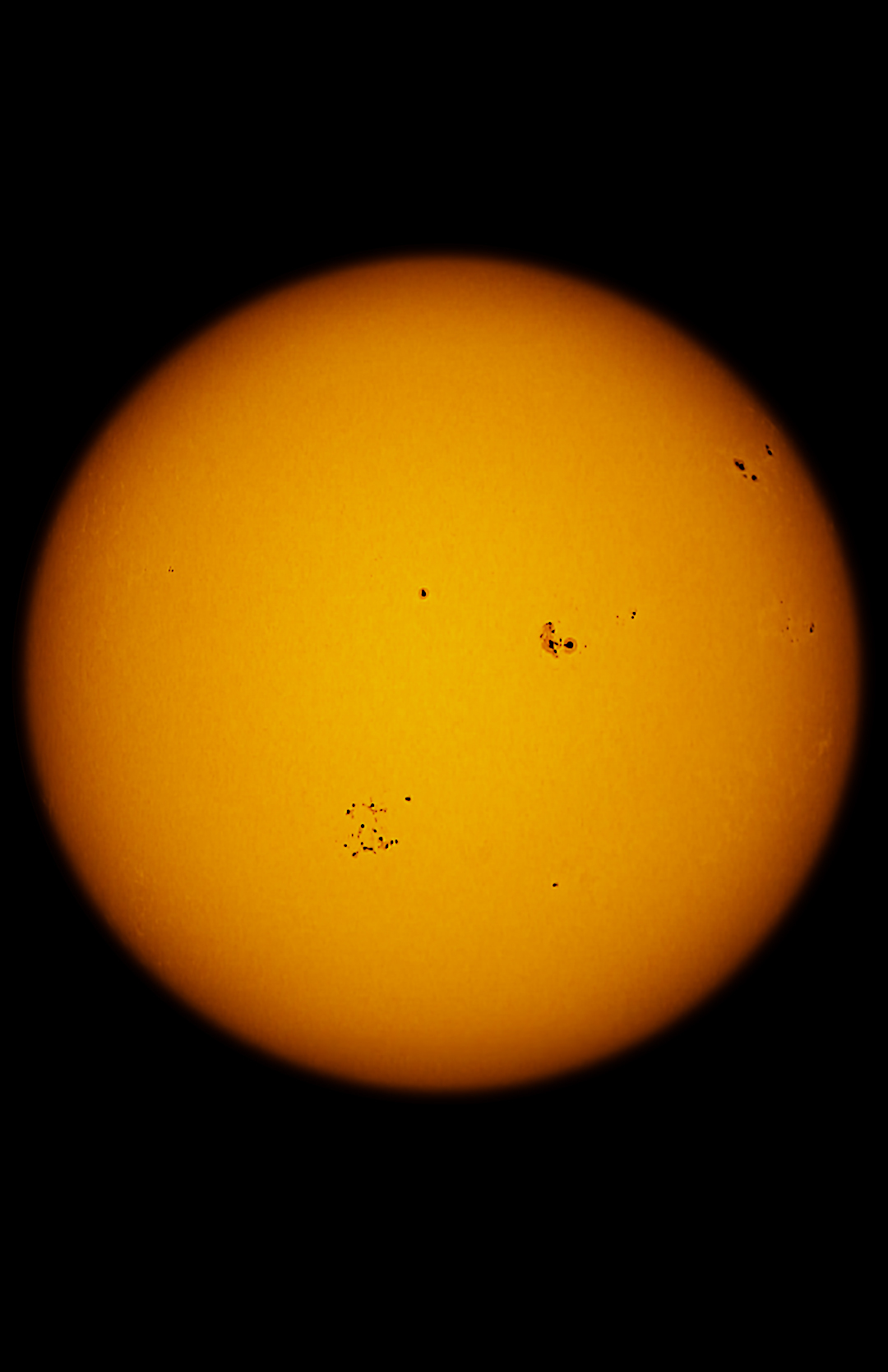 Spots on a nearby star. Shooting and processing - My, The sun, The photo, Astrophoto, Space, Sun spots, Friday tag is mine, Telescope, Astronomy, GIF, Longpost