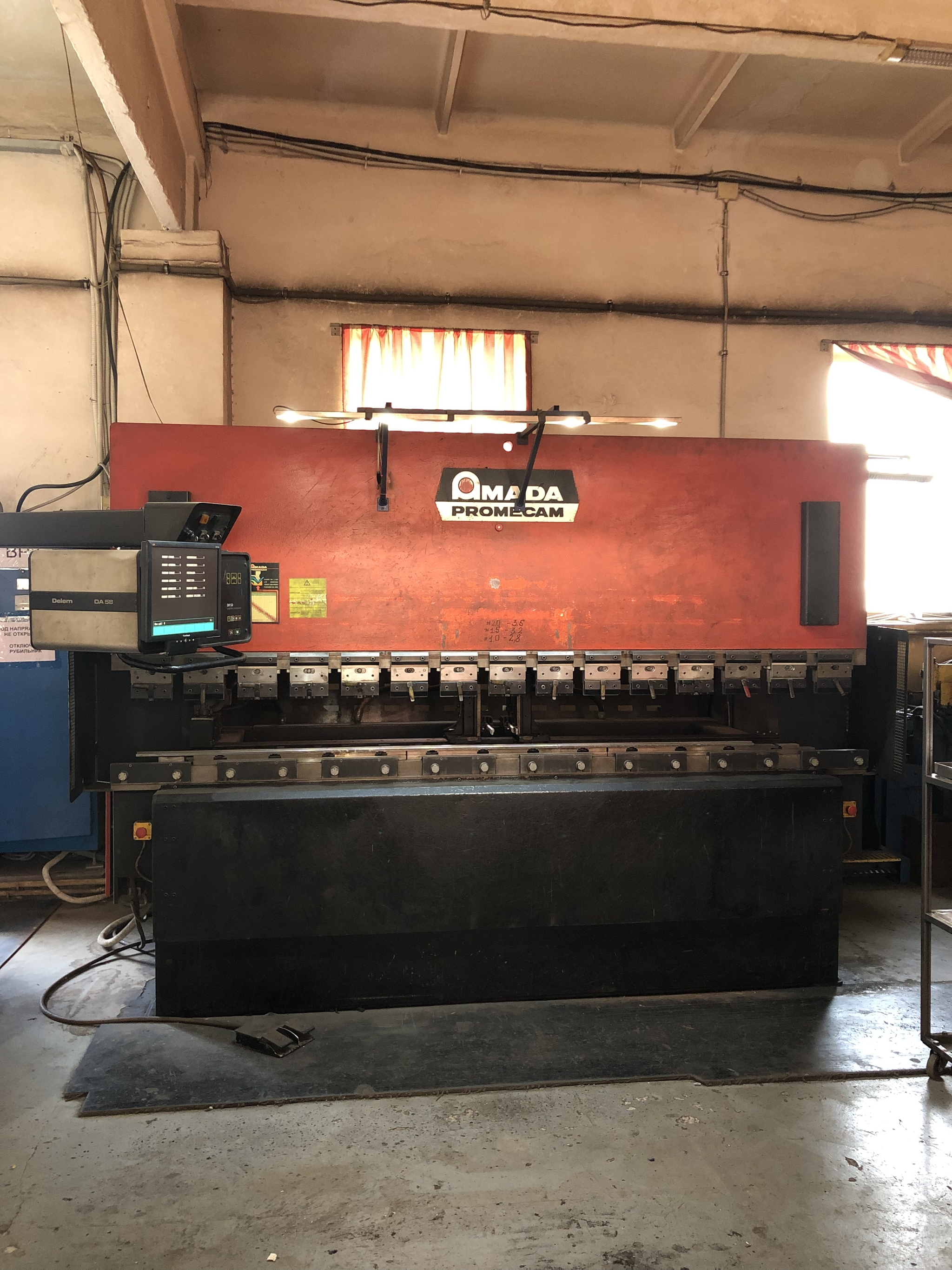 Restoring Delem DA-58 parameters - CNC, Metalworking, Metal bending, Longpost