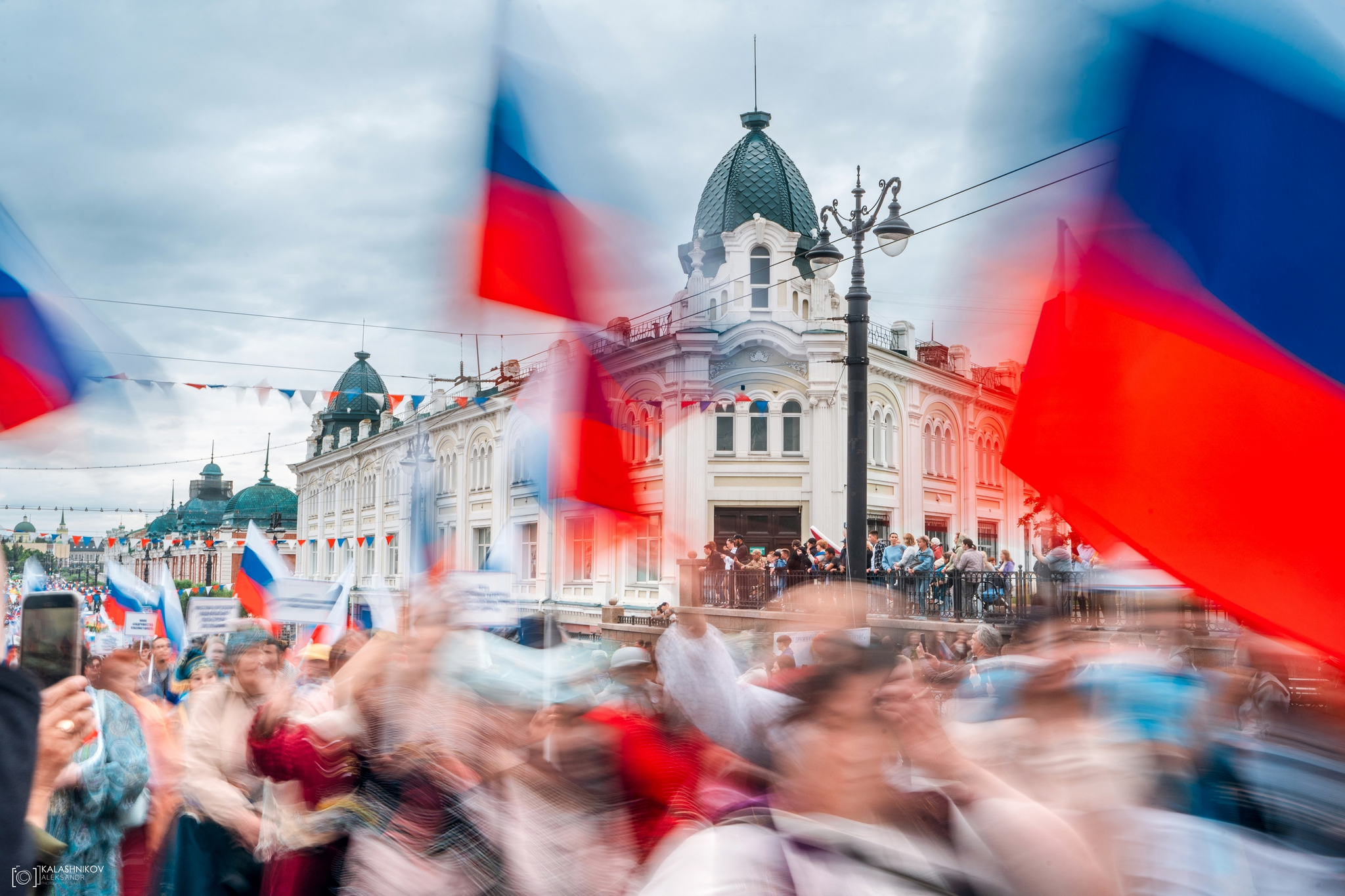 Parade of nationalities on Russia Day in Omsk - My, The photo, Russia, Town, Tourism, Omsk, Cities of Russia, Russia Day, Holidays, Parade, Costume, Longpost