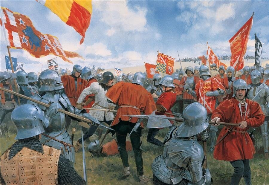 The king is dead! Long live the king! - Middle Ages, England, Military history, Battle, King, Longpost