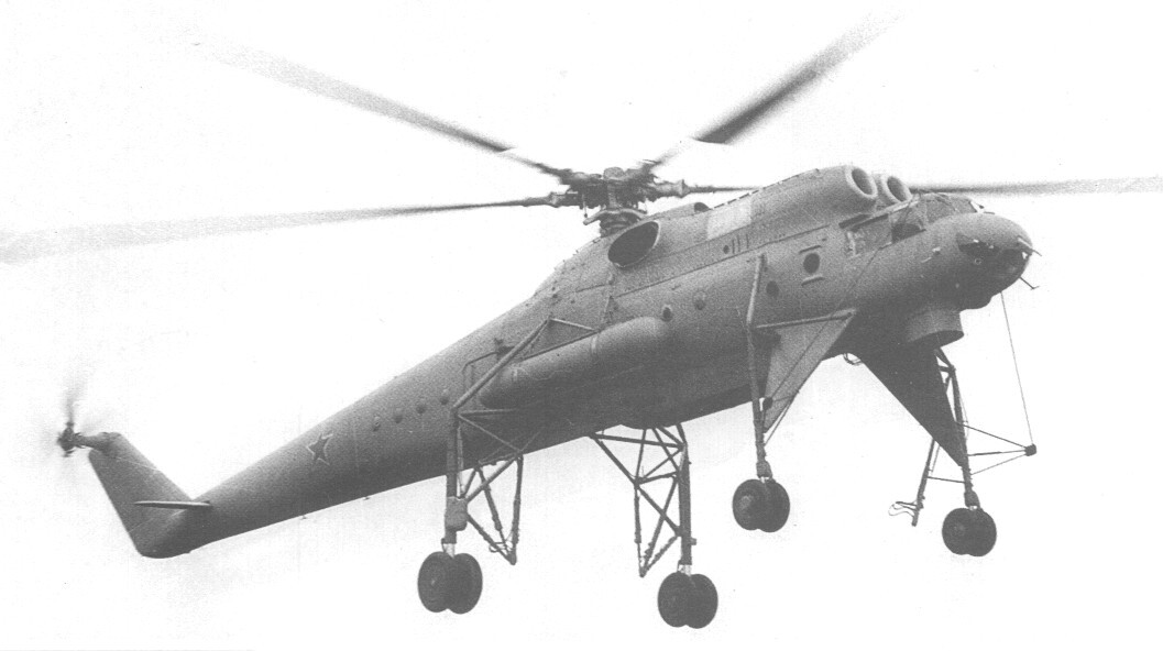 long-legged flying crane - Aviation history, Aviation, Helicopter, Flight, Military equipment, Helicopter pilots, civil Aviation, Pilot, Yandex Zen (link), The first flight, Made in USSR, the USSR, 60th, Technics, Miles, Mi-10, Flying Crane, Longpost