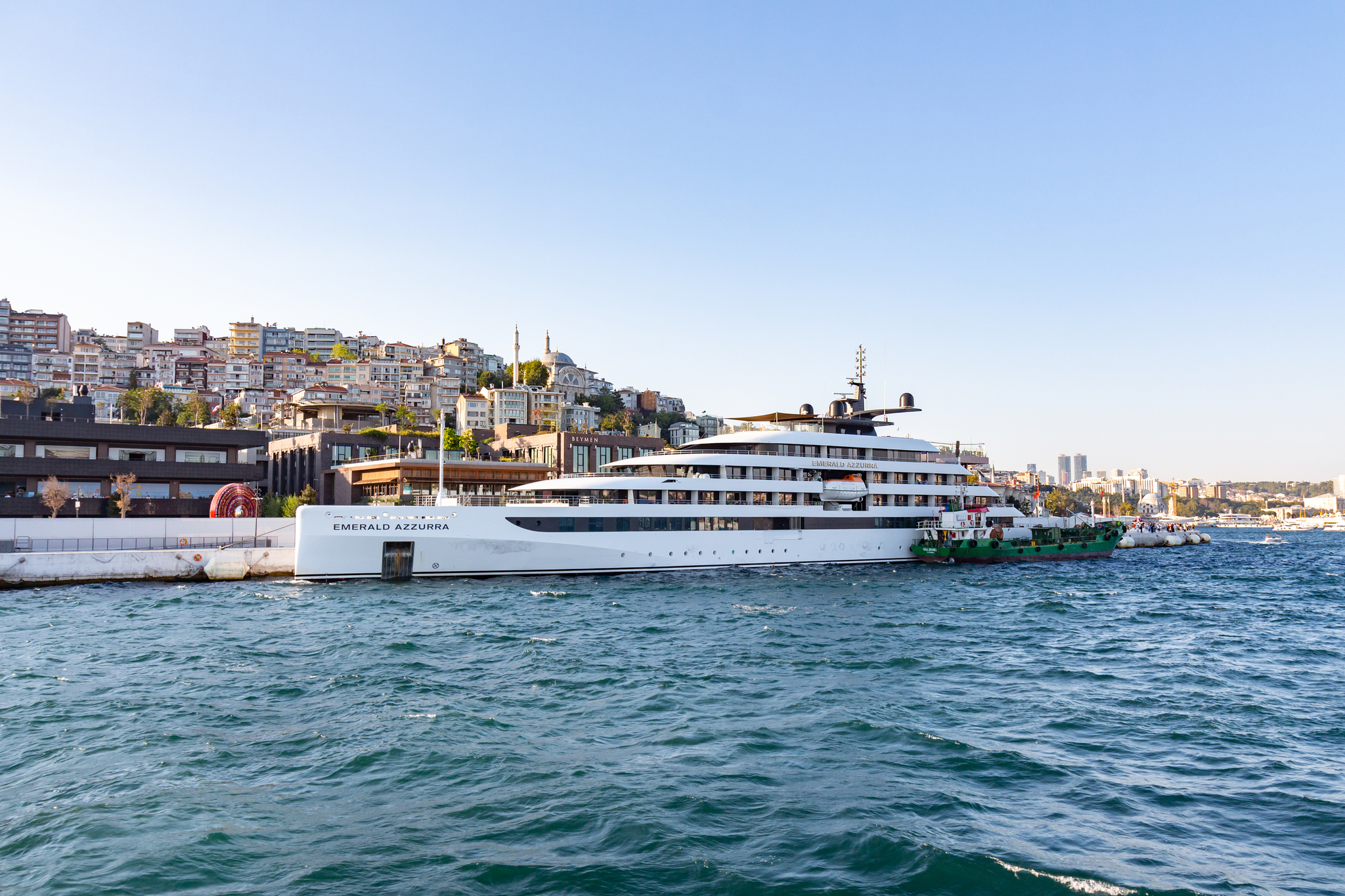 Walk along the Bosphorus. Part 1 - My, Turkey, Bosphorus, Bosphorus Bridge, Travels, Ship, Walk, Longpost