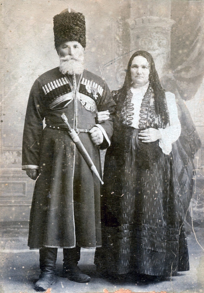 Cossacks and their families in pre-revolutionary photos - The photo, Historical photo, Cossacks, Longpost