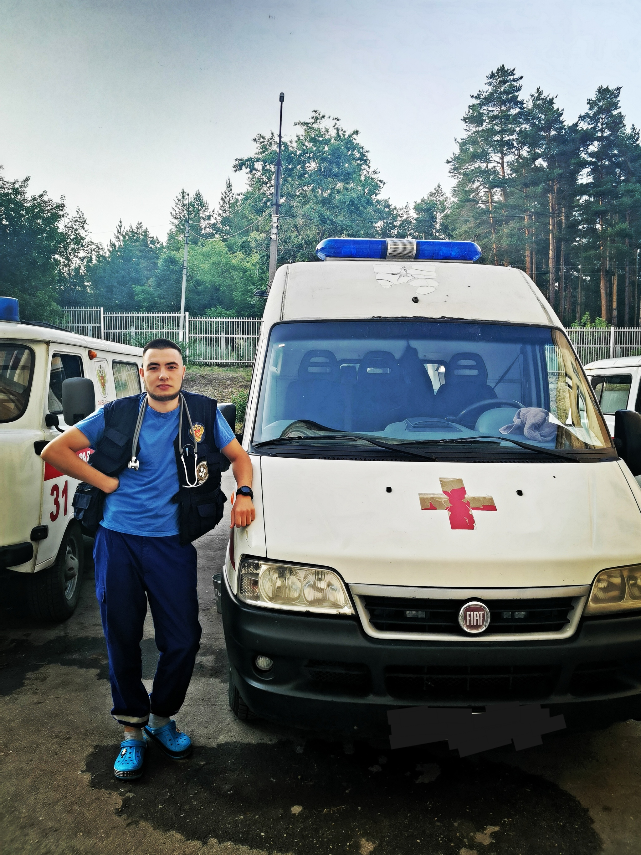 Happy holiday, dear colleagues! Happy Medical Worker's Day! - My, Ambulance, Holidays, Medical worker's day, Summer, The medicine, Professional holiday