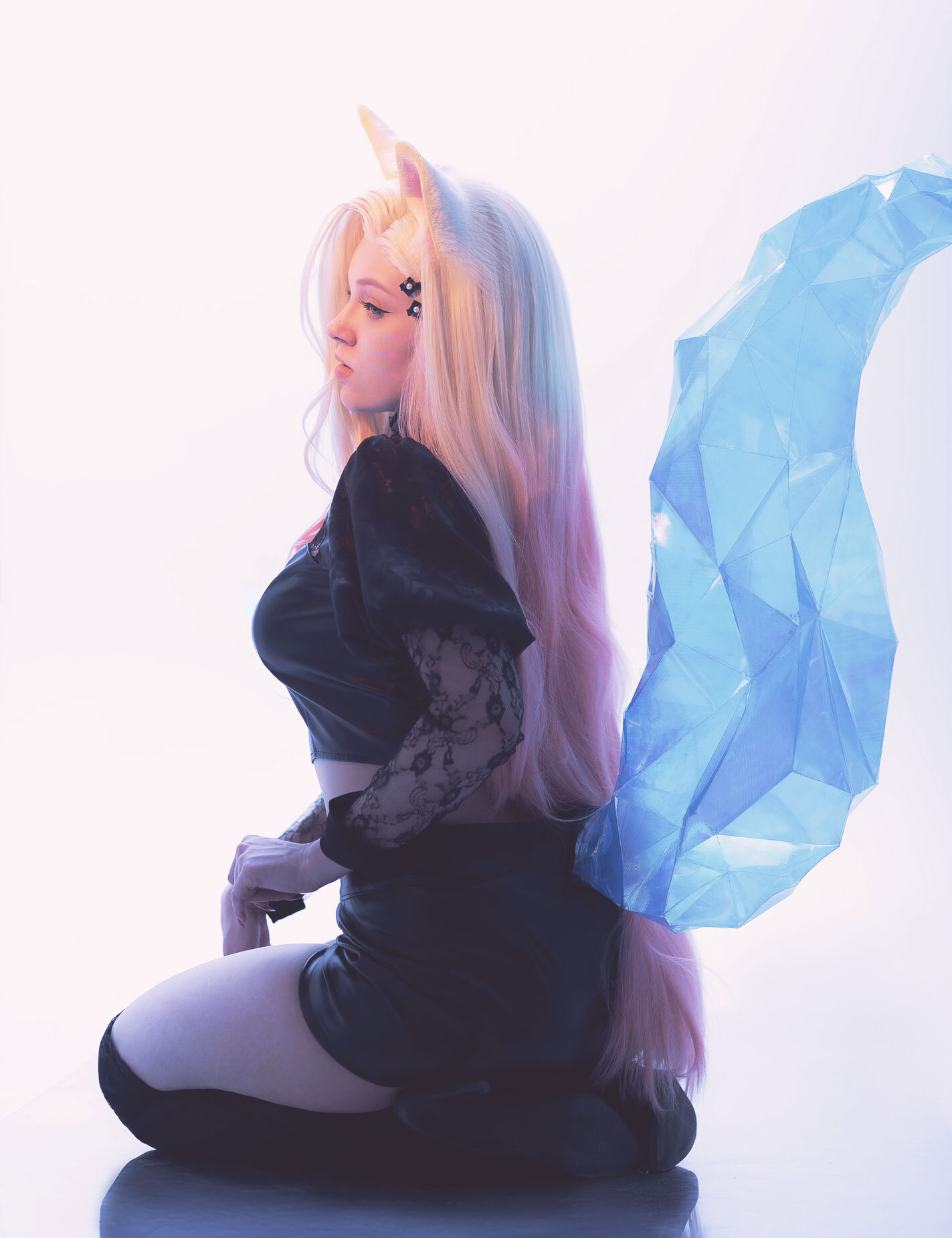 Ahri KDA Tha Baddest / cosplay - My, Ahri, KDA, League of legends, Longpost, The photo