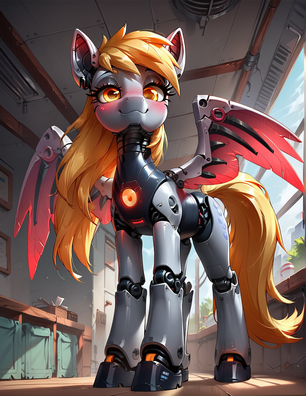 Pony bots - My, Neural network art, My little pony, Sweetie belle, Derpy hooves, Sunset shimmer, Lyra heartstrings, Octavia melody, Misty(g5), Bon bon, Longpost