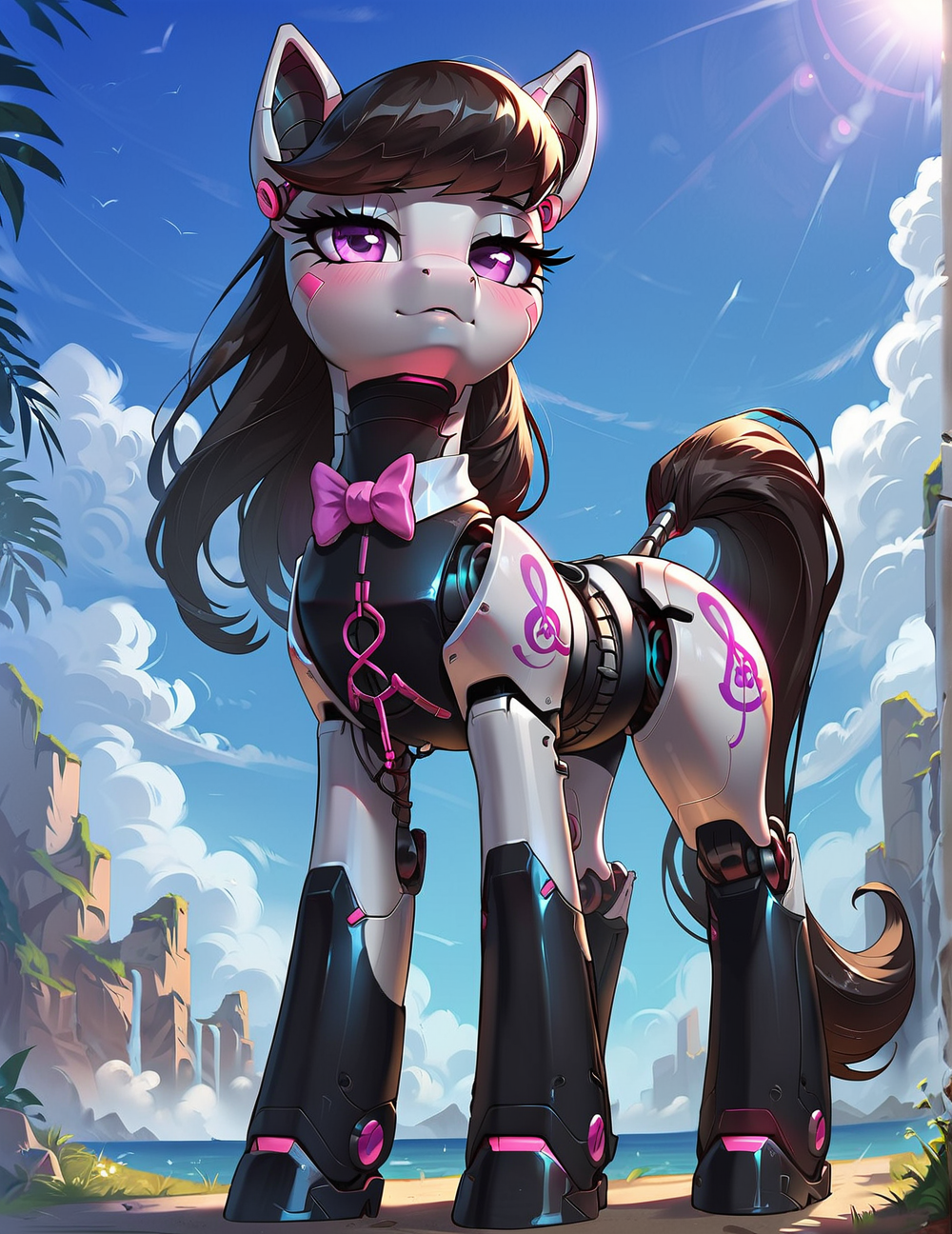 Pony bots - My, Neural network art, My little pony, Sweetie belle, Derpy hooves, Sunset shimmer, Lyra heartstrings, Octavia melody, Misty(g5), Bon bon, Longpost