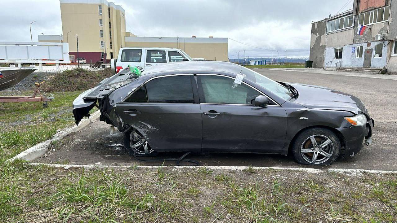 Only in movies do people escape from sinking cars - Kamchatka, Negative, Car, Drowning, Telegram (link)