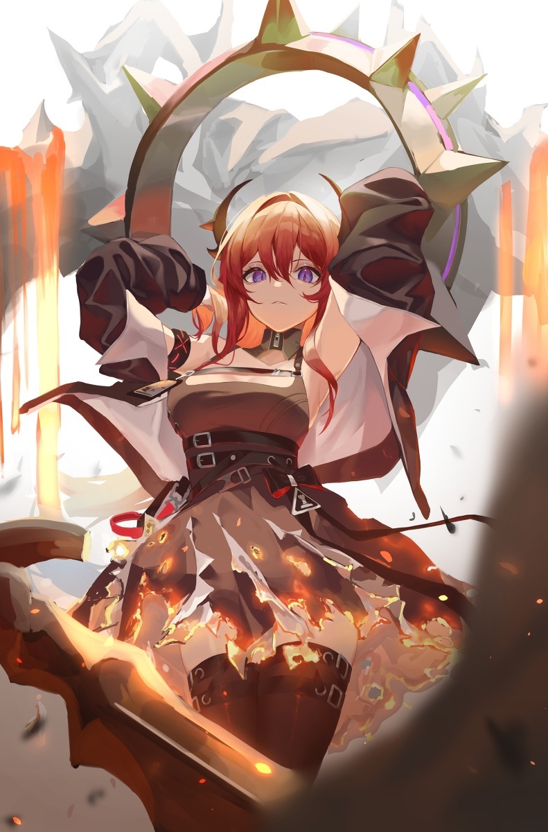 Arknights operators - Anime, Anime art, Arknights, Surtr, Penance, Angelina (Arknights), Virtuosa (Arknights), Theresa (Arknights), Video, Vertical video, Longpost