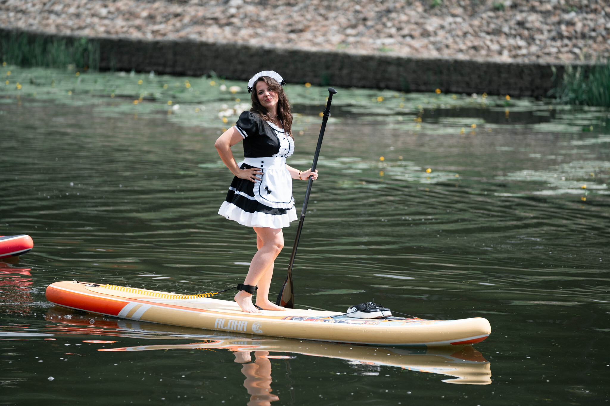 Third annual SUP carnival in Ivanovo - My, Sports girls, Sport, Paddleboard, SUPsurfing, Ivanovo, Ivanovo region, sights, Carnival, Longpost, Cosplay, Costume, The photo