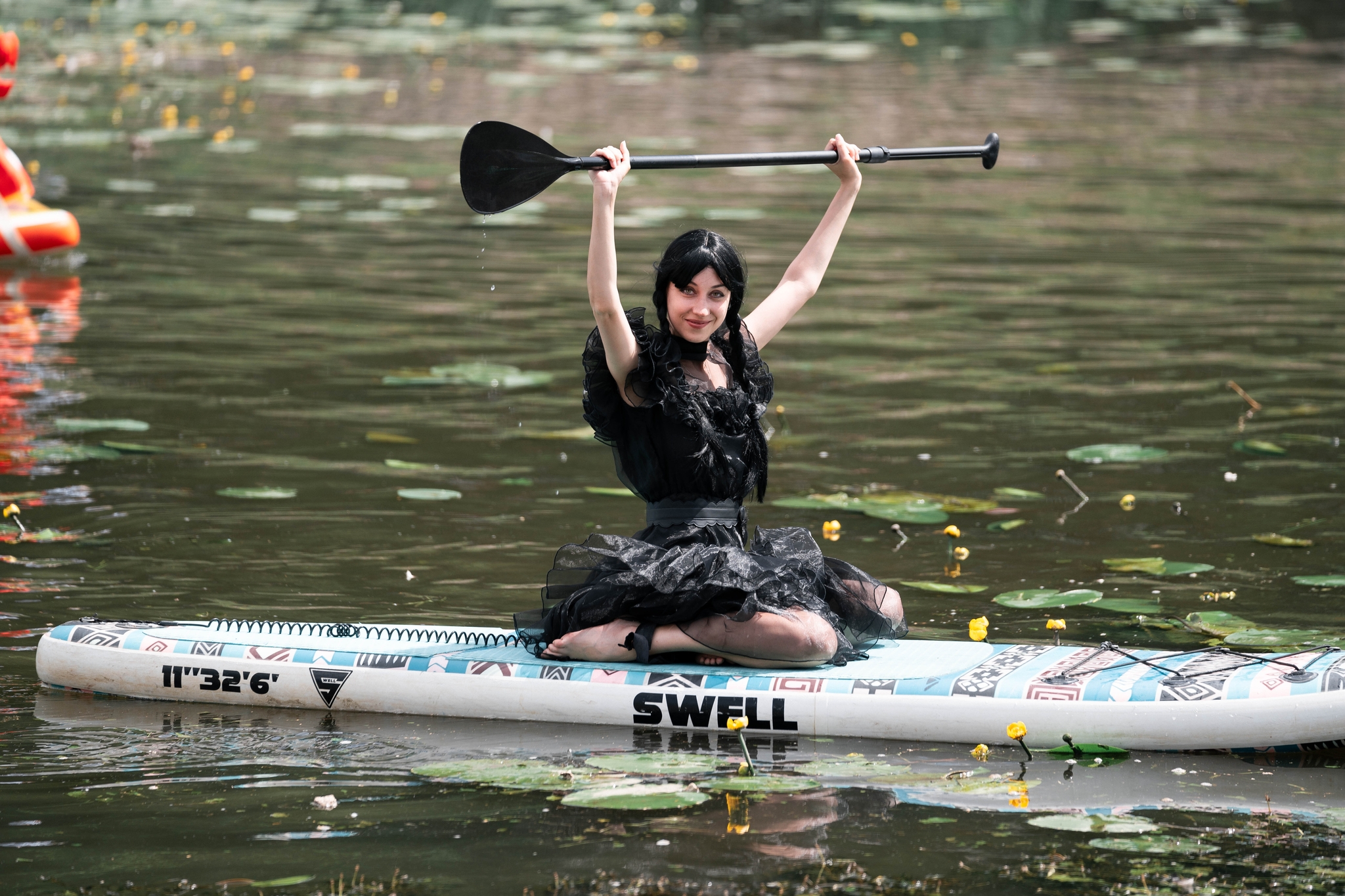 Third annual SUP carnival in Ivanovo - My, Sports girls, Sport, Paddleboard, SUPsurfing, Ivanovo, Ivanovo region, sights, Carnival, Longpost, Cosplay, Costume, The photo