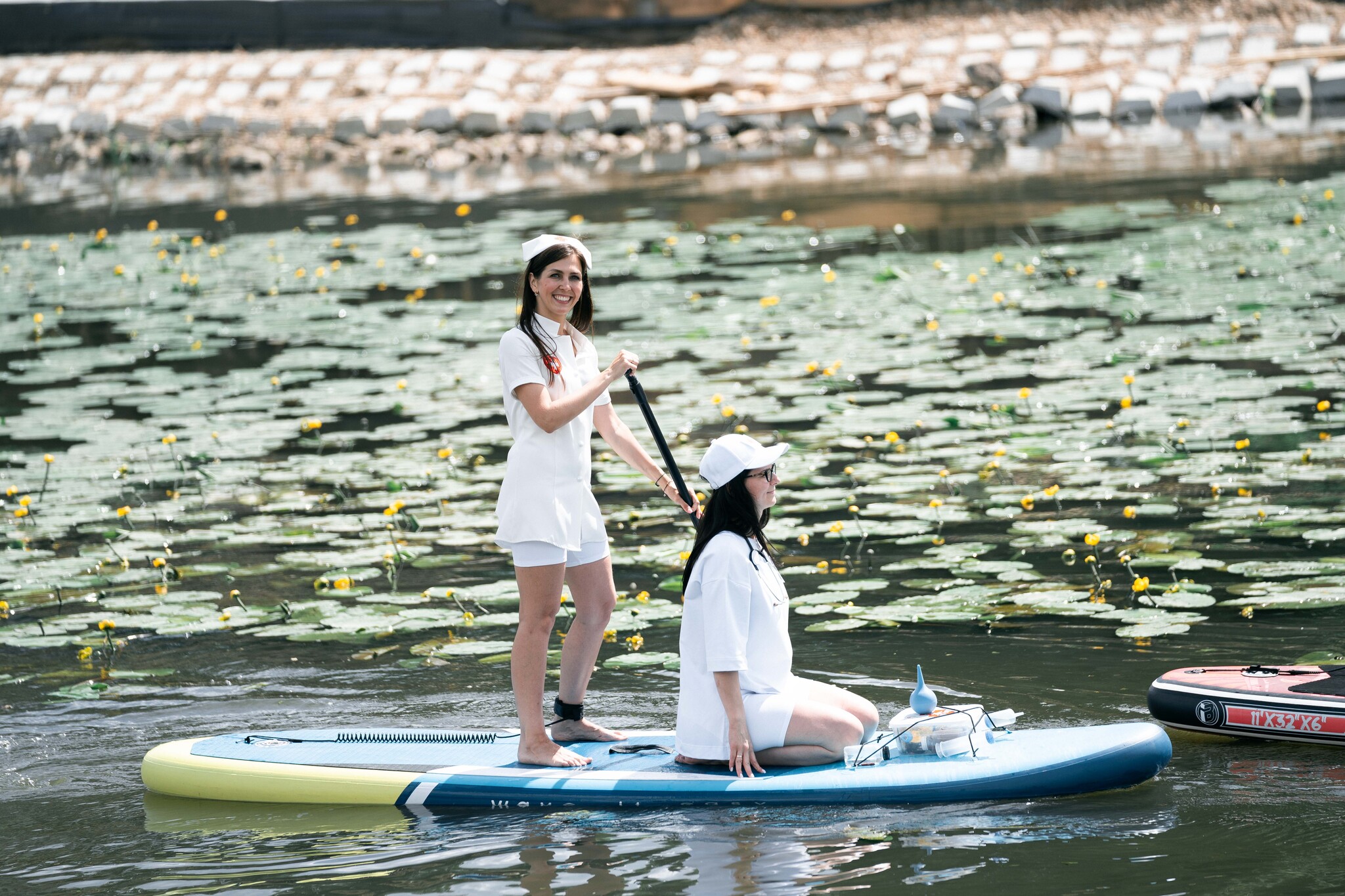 Third annual SUP carnival in Ivanovo - My, Sports girls, Sport, Paddleboard, SUPsurfing, Ivanovo, Ivanovo region, sights, Carnival, Longpost, Cosplay, Costume, The photo