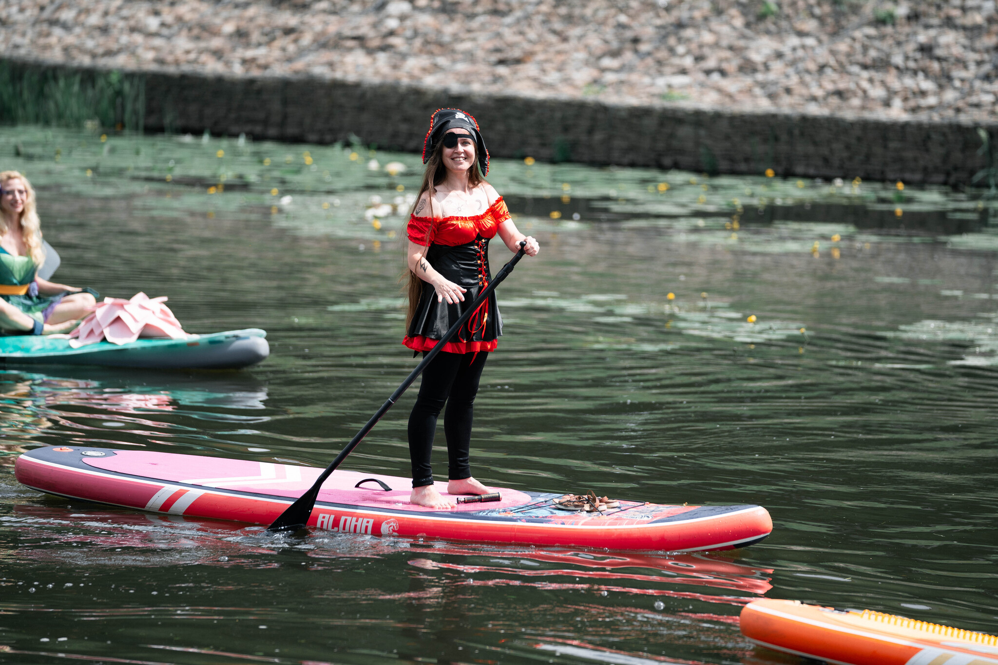 Third annual SUP carnival in Ivanovo - My, Sports girls, Sport, Paddleboard, SUPsurfing, Ivanovo, Ivanovo region, sights, Carnival, Longpost, Cosplay, Costume, The photo