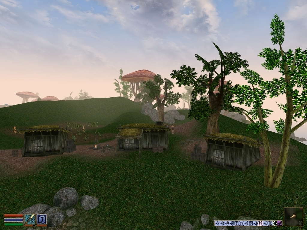 Arvel Plantation - My, Bethesda, The elder scrolls, The Elder Scrolls III: Morrowind, RPG, Tamriel, Vvardenfell, Plantation, Nostalgia, Screenshot, Longpost