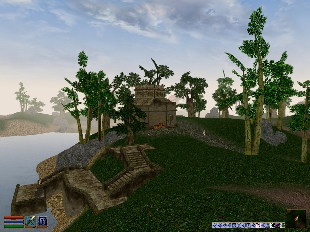 Arvel Plantation - My, Bethesda, The elder scrolls, The Elder Scrolls III: Morrowind, RPG, Tamriel, Vvardenfell, Plantation, Nostalgia, Screenshot, Longpost