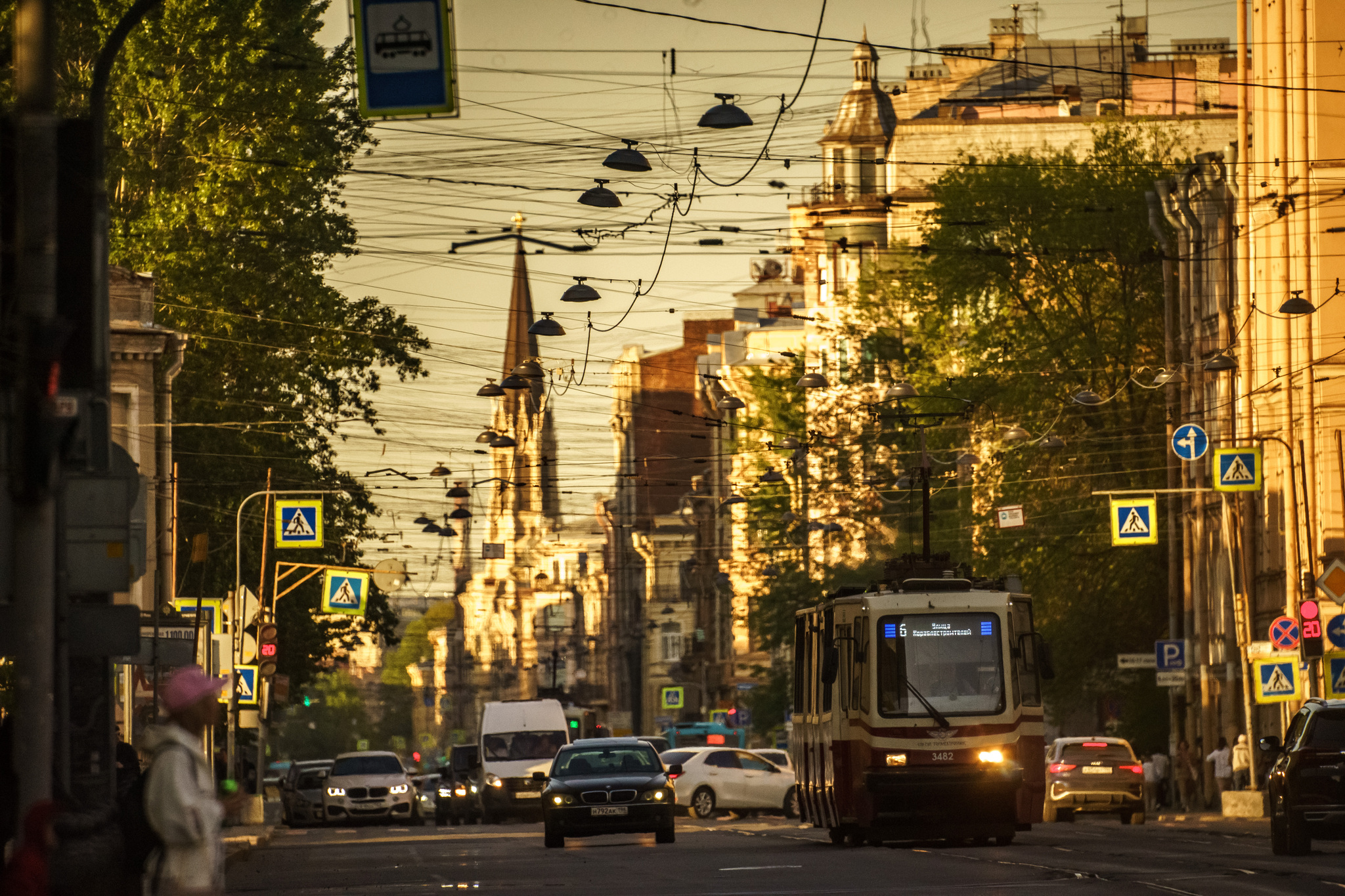 Very long-focus photos again - My, The photo, Town, Evening, Saint Petersburg, 500mm, Zm-5sa, Longpost