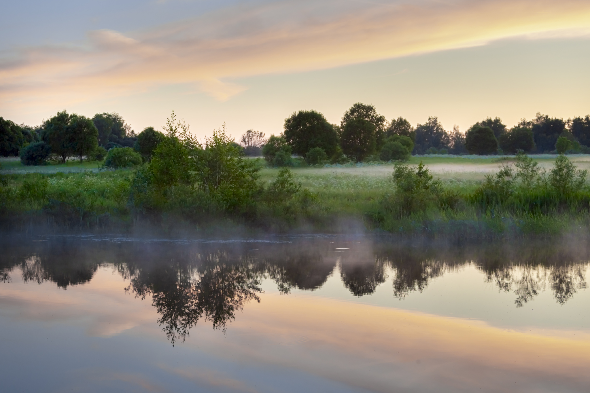 Summer sunsets - Moscow region, Yegoryevsky District, Landscape, Nature, Pond, Lake, Longpost