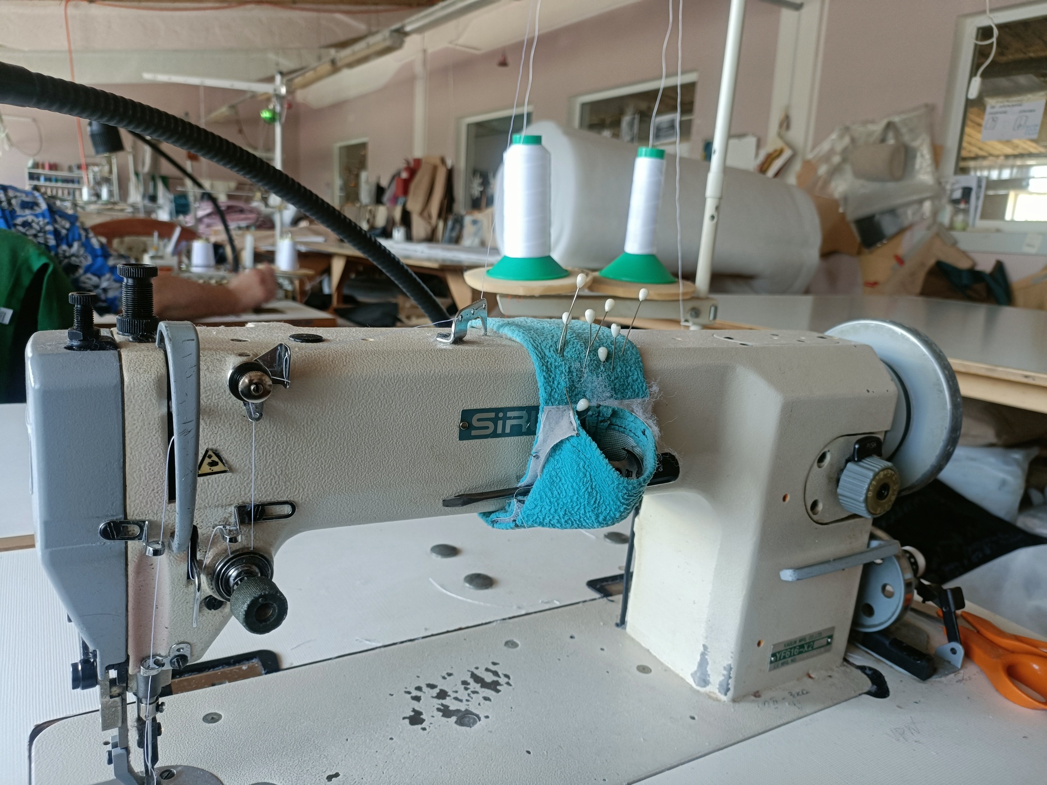 I found a job! - My, Education, Work, Sewing, Cutting, Sewing, Sewing machine, sewing troops, Factory, Production, Longpost