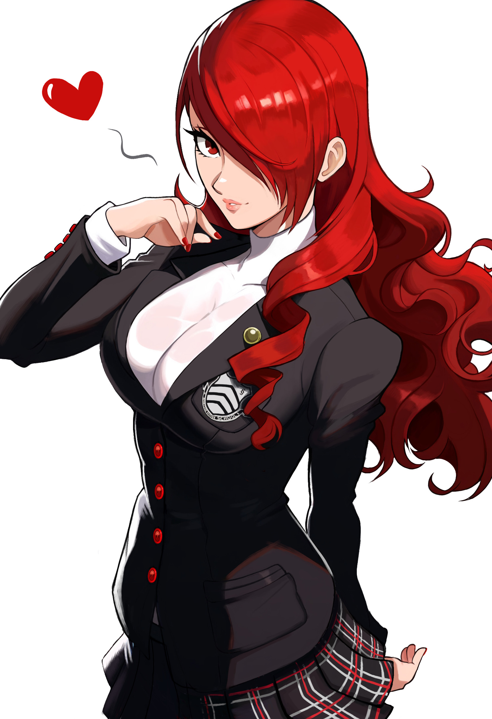 Yoshizawa? - Anime art, Anime, Games, Persona, Persona 3, Persona 5, Mitsuru Kirijo, Neural network art